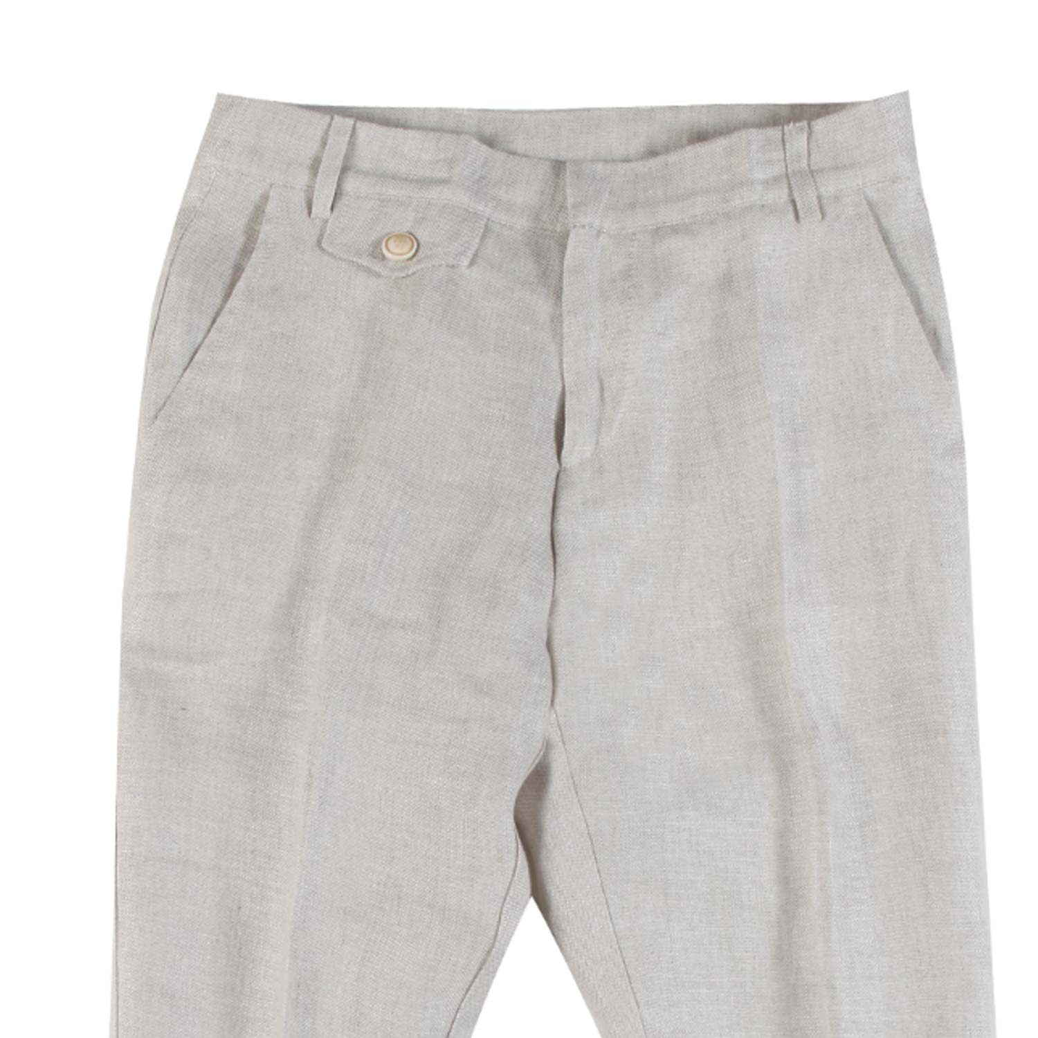 PANTALONE CHINO SABBIA DI LINO BAMBINO E RAGAZZO - annameglio.com abbigliamento moda