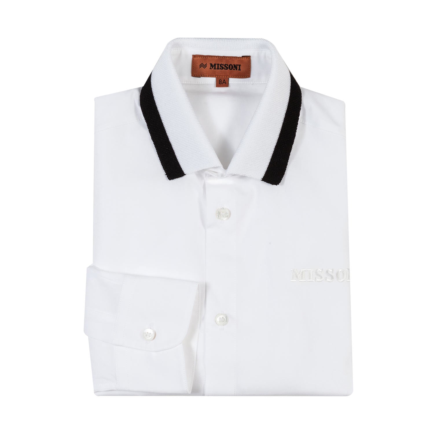 CAMICIA BIANCA CON COLLETTO POLO BAMBINO TEENAGER - annameglio.com abbigliamento moda