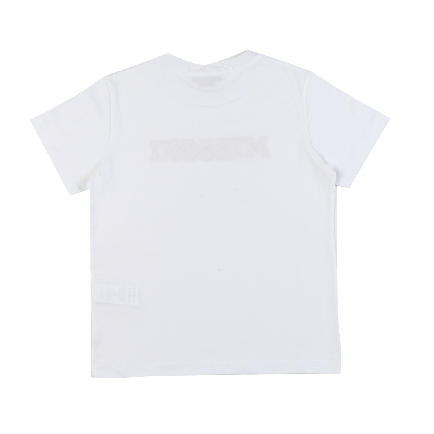 T-SHIRT UNISEX BIANCA CON LOGO RUGGINE - annameglio.com abbigliamento moda