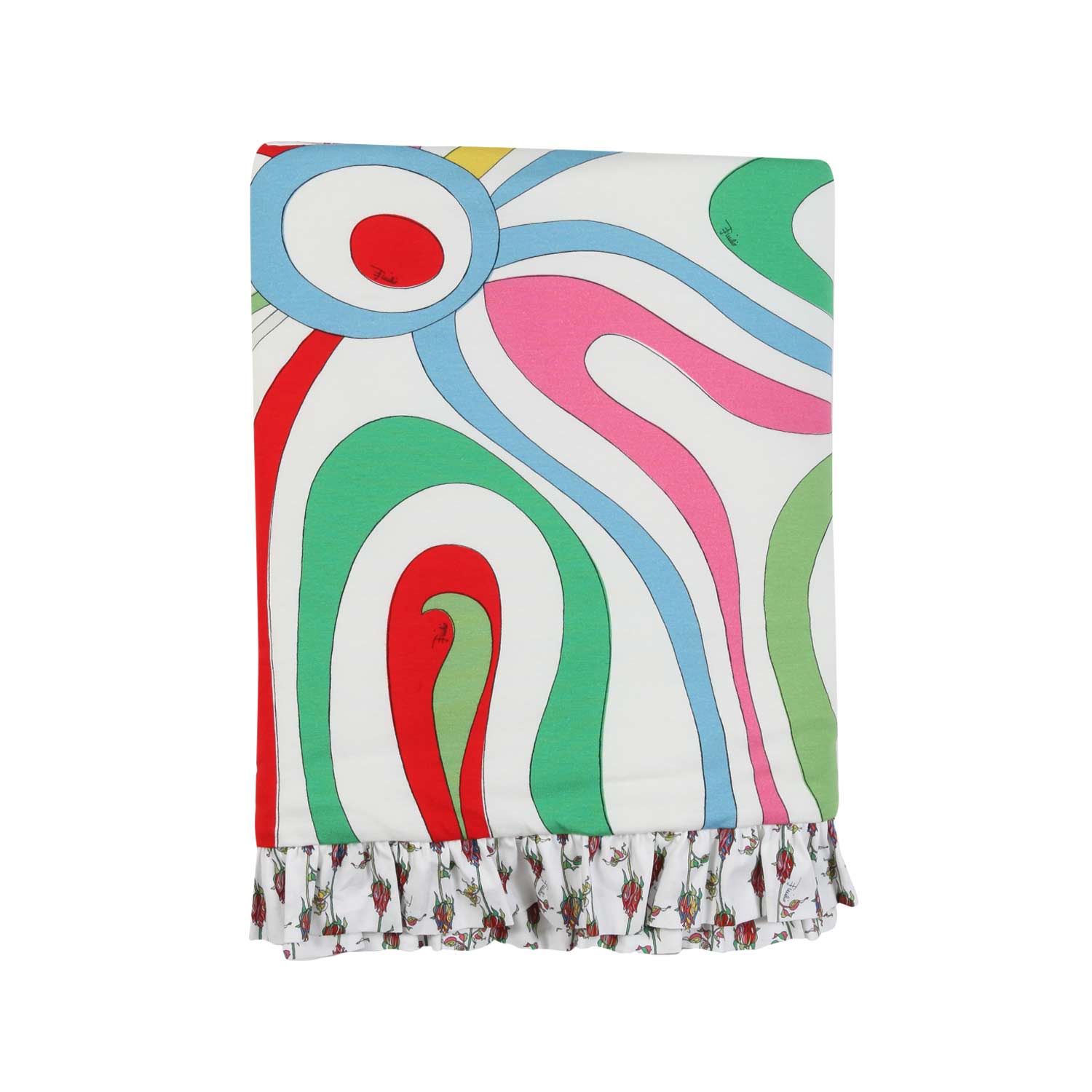 COPERTA MARMO BIANCA E MULTICOLOR NEONATA - annameglio.com abbigliamento moda