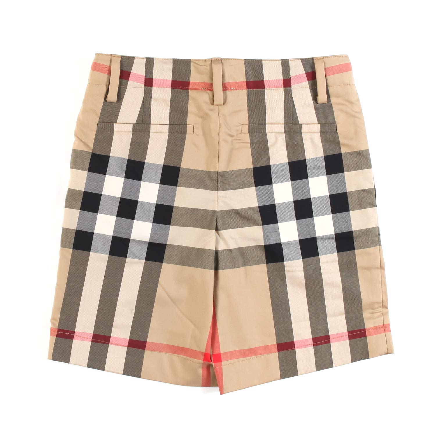 BERMUDA TARTAN BEIGE BAMBINO - annameglio.com abbigliamento moda