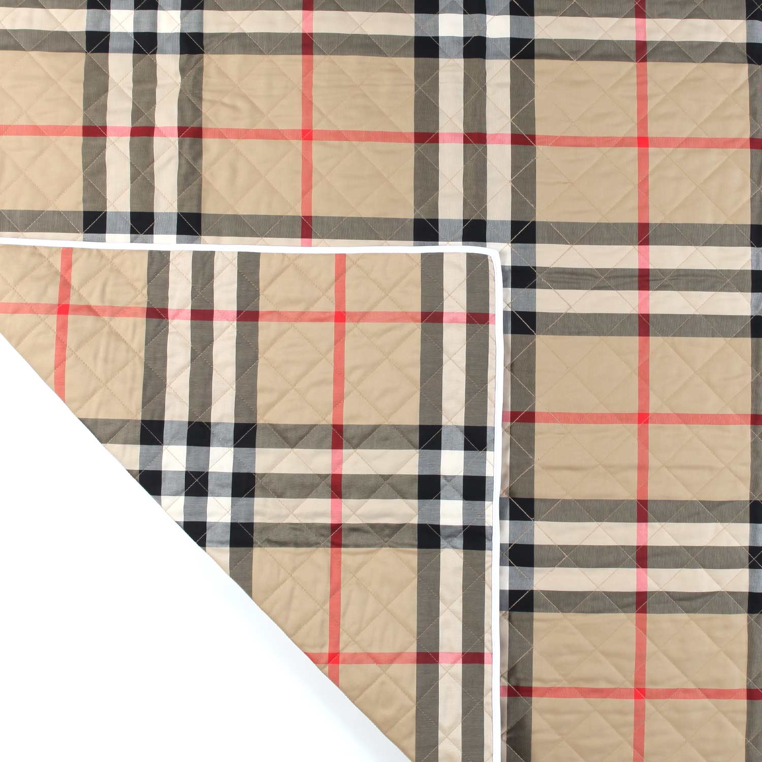 PIUMONE UNISEX TARTAN BEIGE TRAPUNTATO - annameglio.com abbigliamento moda