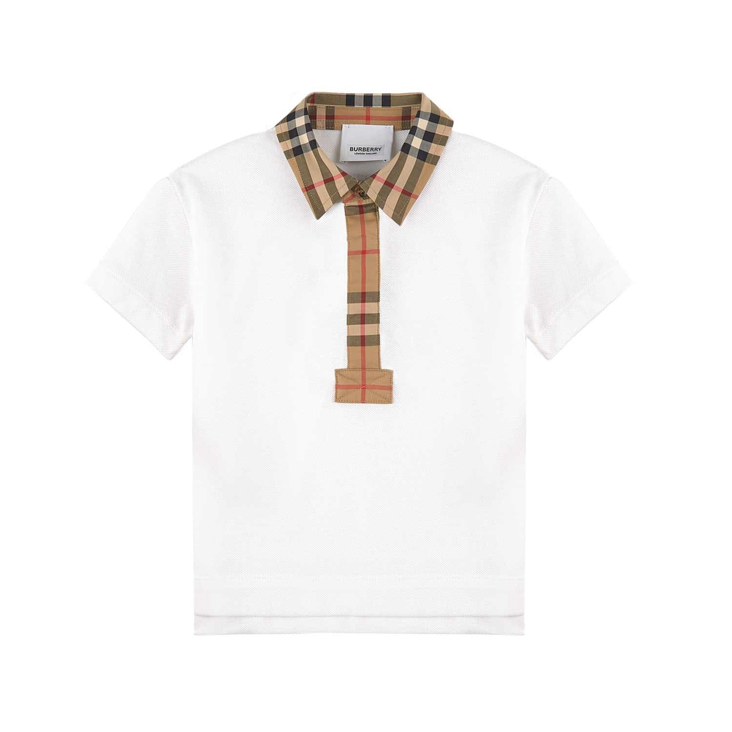 POLO BIANCA E VINTAGE CHECK BAMBINO E TEEN - annameglio.com abbigliamento moda