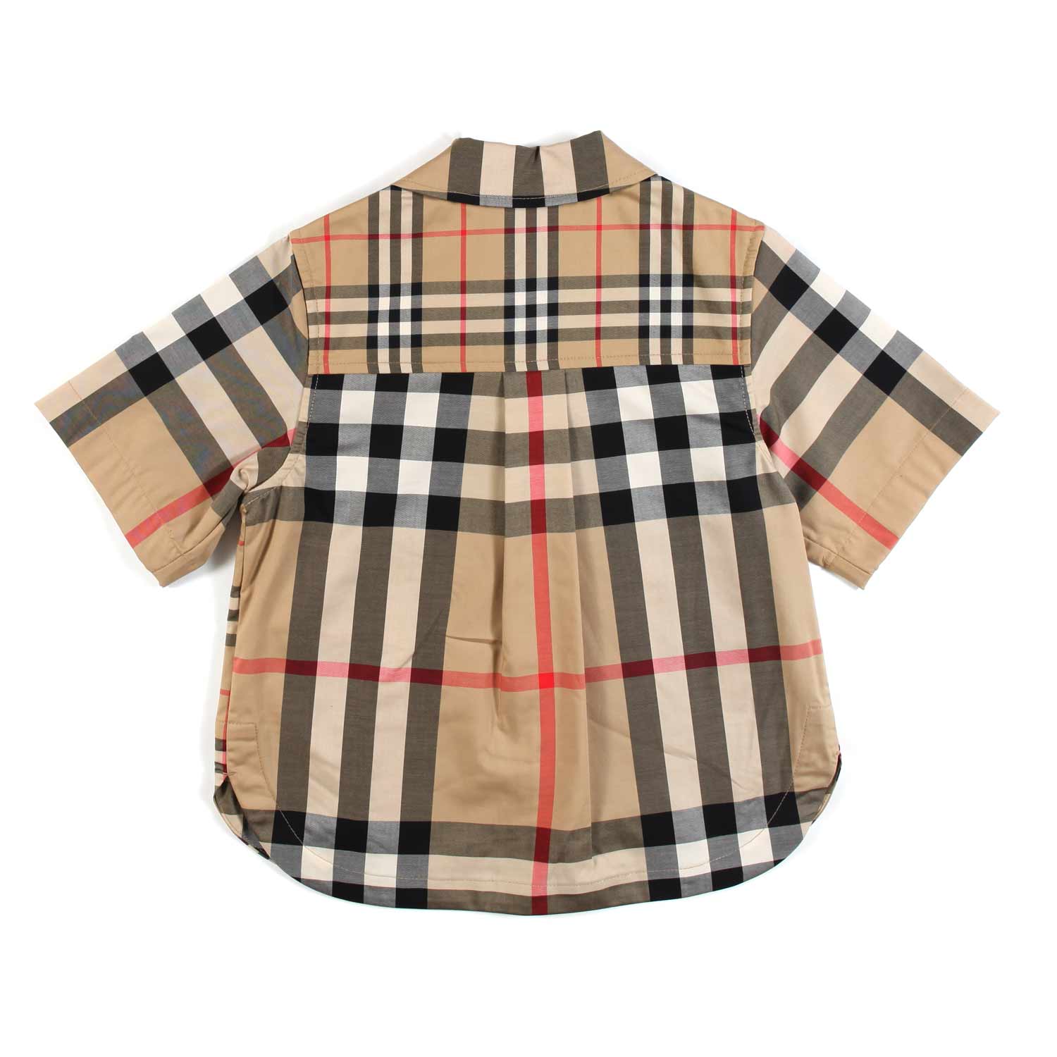CAMICIA TARTAN BEIGE BAMBINA E TEENAGER - annameglio.com abbigliamento moda