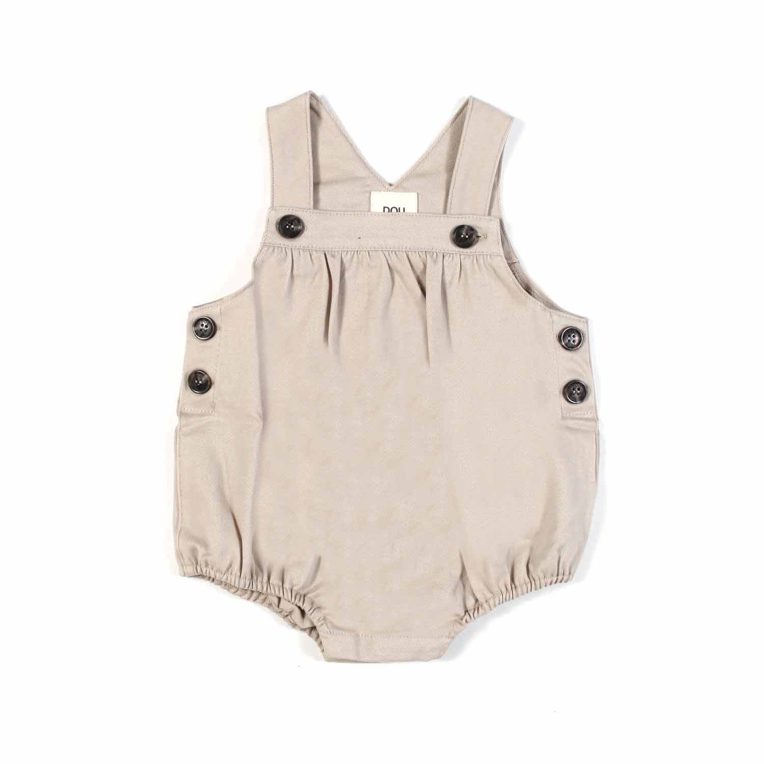 PAGLIACCETTO SALOPETTE UNISEX TORTORA - annameglio.com abbigliamento moda