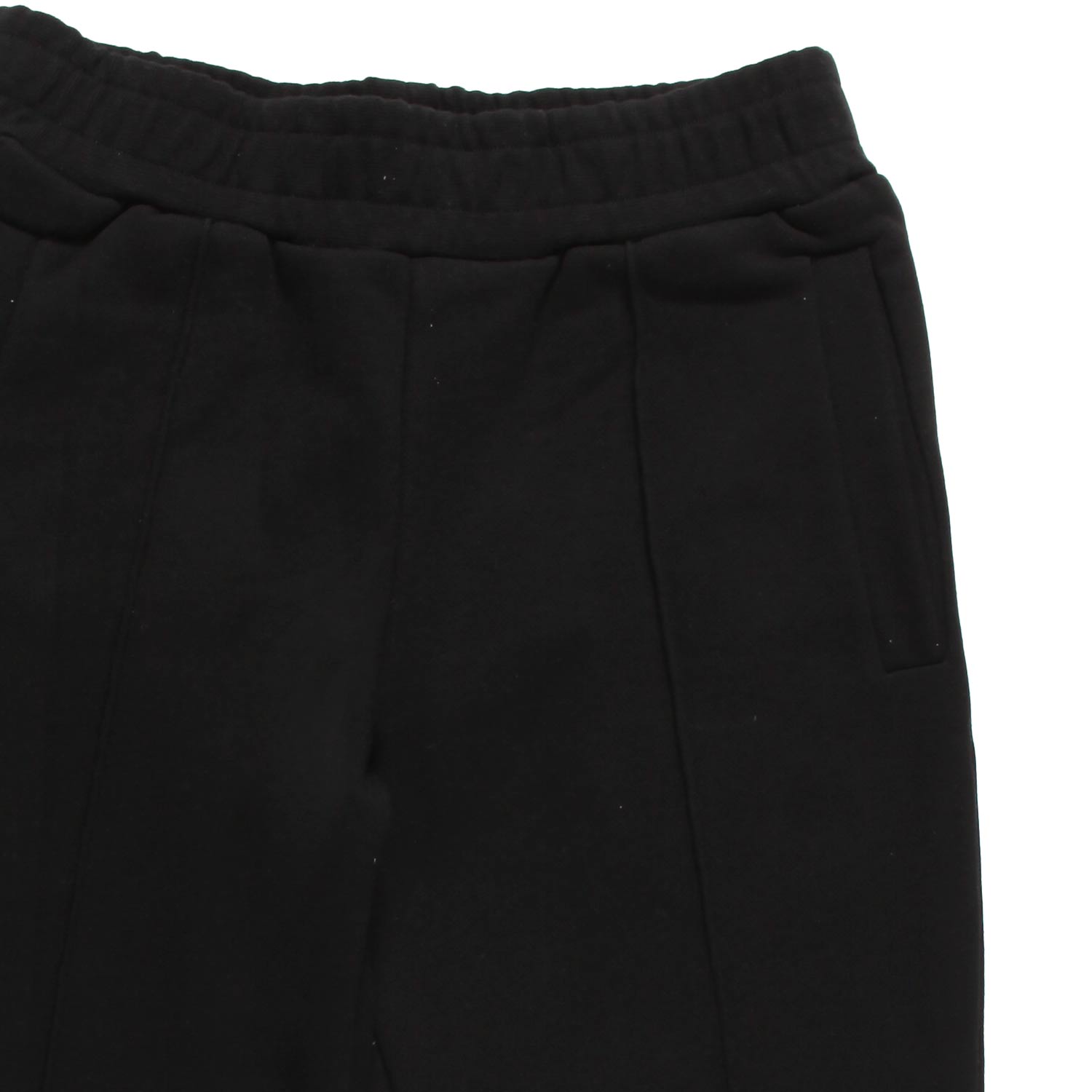 PANTALONE TUTA UNISEX NERO CON LOGO BIANCO TEEN - annameglio.com abbigliamento moda