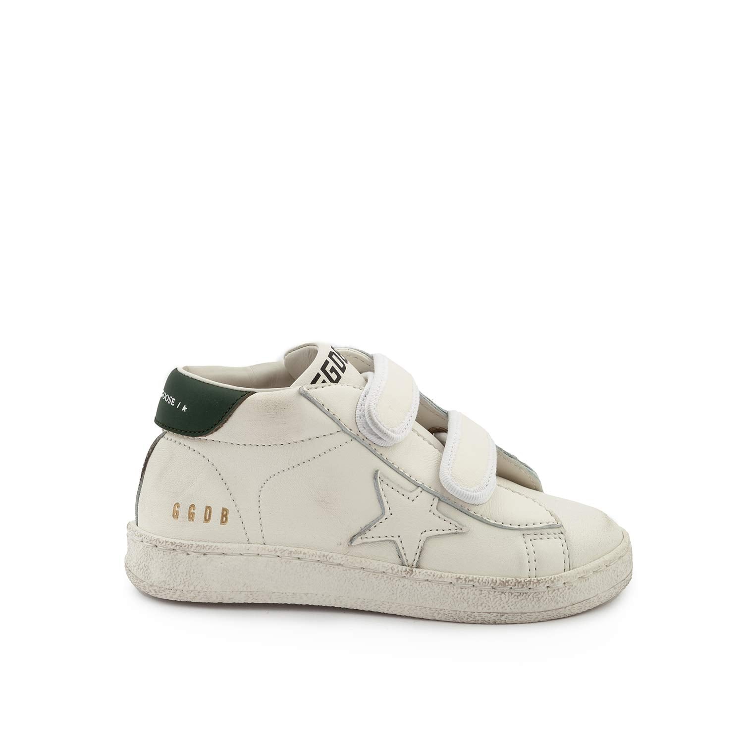 SNEAKER JUNE BIANCA E VERDE SCURO BIMBO - annameglio.com abbigliamento moda