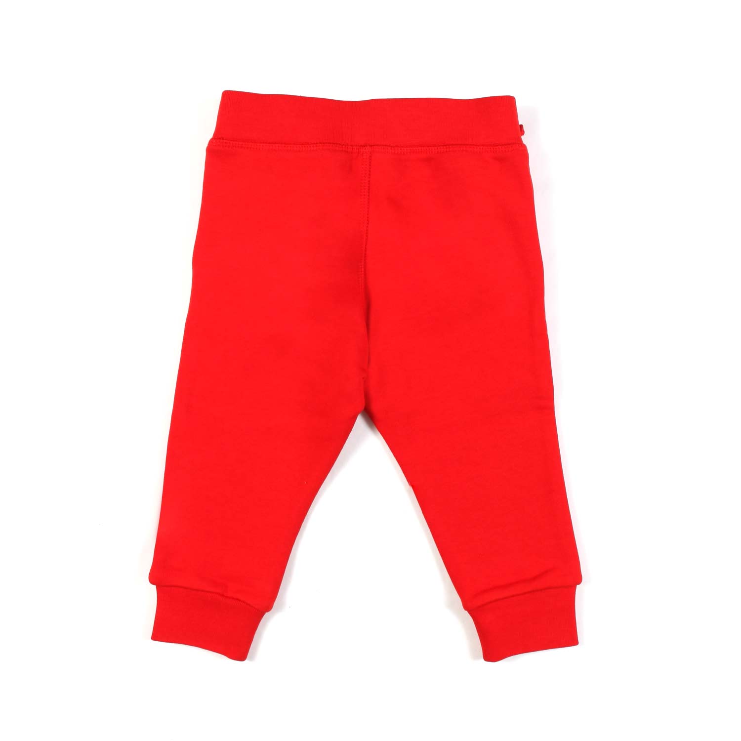 PANTALONE FELPA ROSSO CON MAXI LOGO CELESTE BIMBO - annameglio.com abbigliamento moda