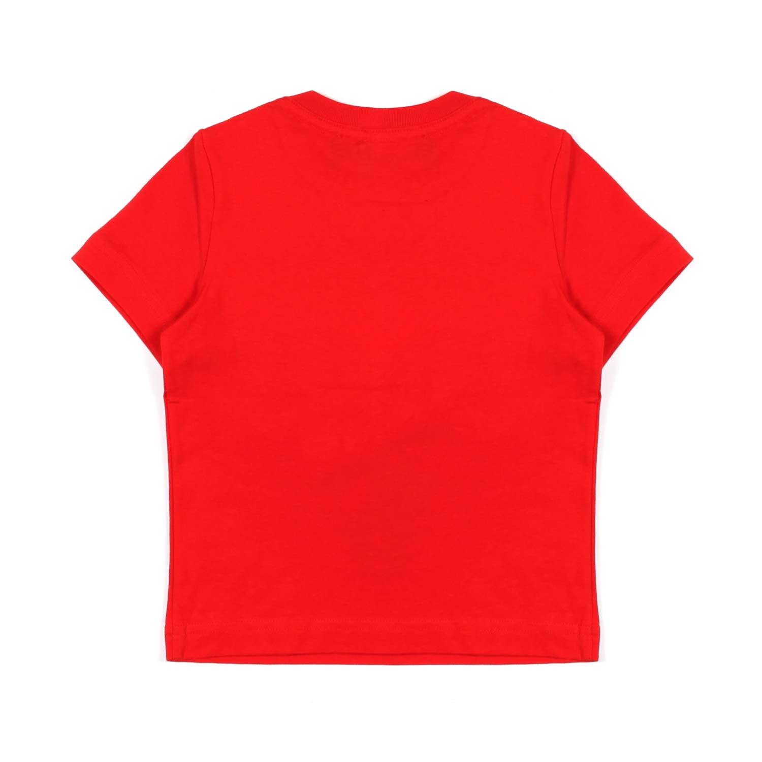 BABY T-SHIRT UNISEX ROSSA CON LOGO ESTESO AZZURRO - annameglio.com abbigliamento moda