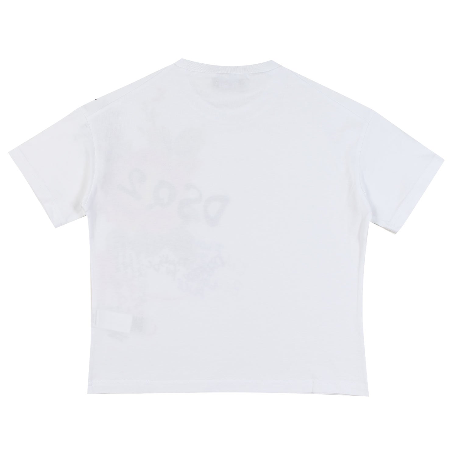 T-SHIRT BOXY BIANCA CON STAMPA FLOREALE - annameglio.com abbigliamento moda