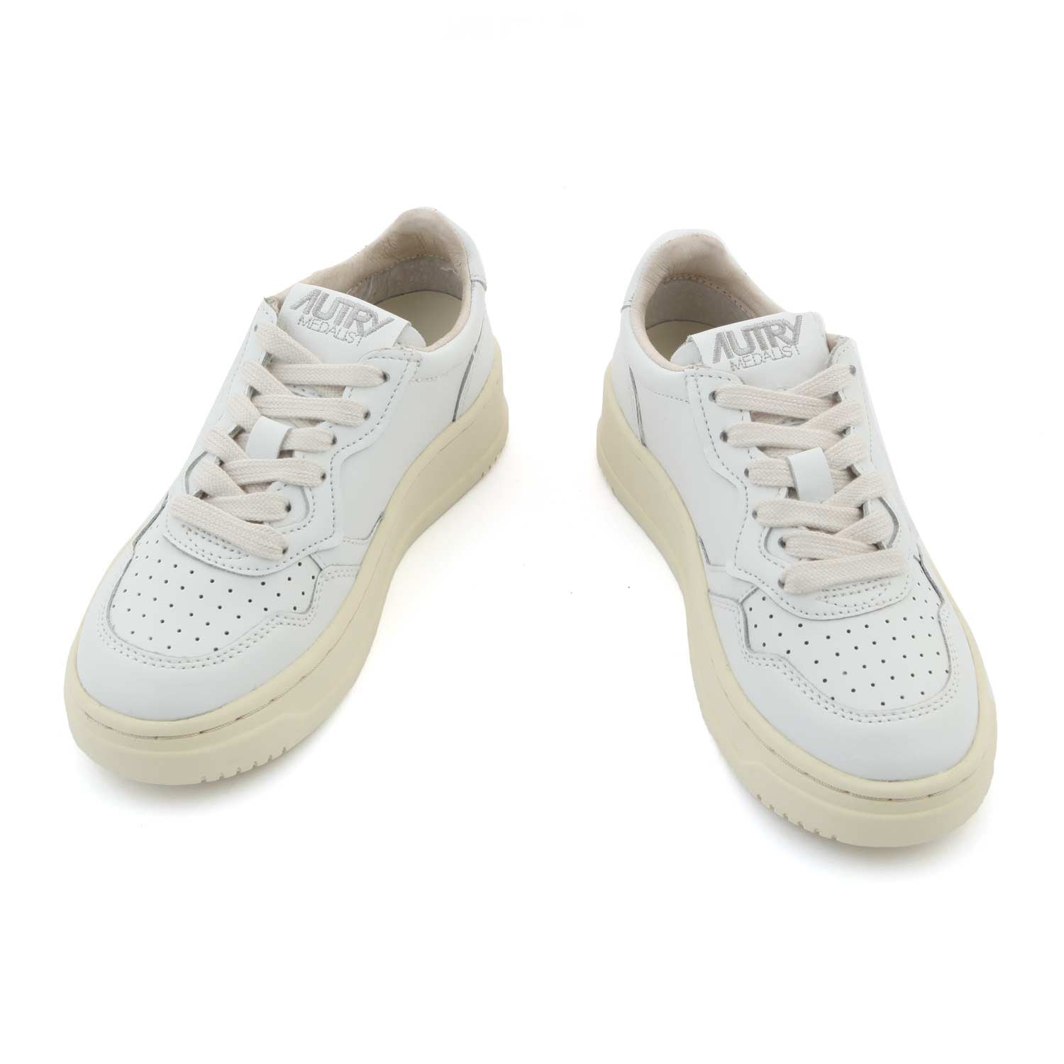 SNEAKER MEDALIST UNISEX BIANCA CON LETTERING JR - annameglio.com abbigliamento moda