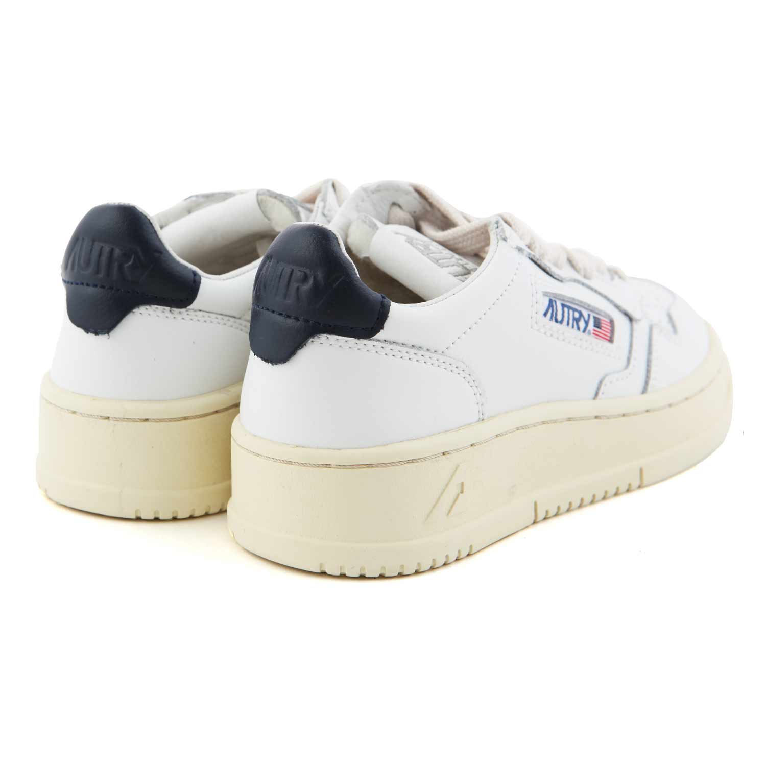SNEAKER MEDALIST UNISEX BIANCA E BLU JUNIOR - annameglio.com abbigliamento moda