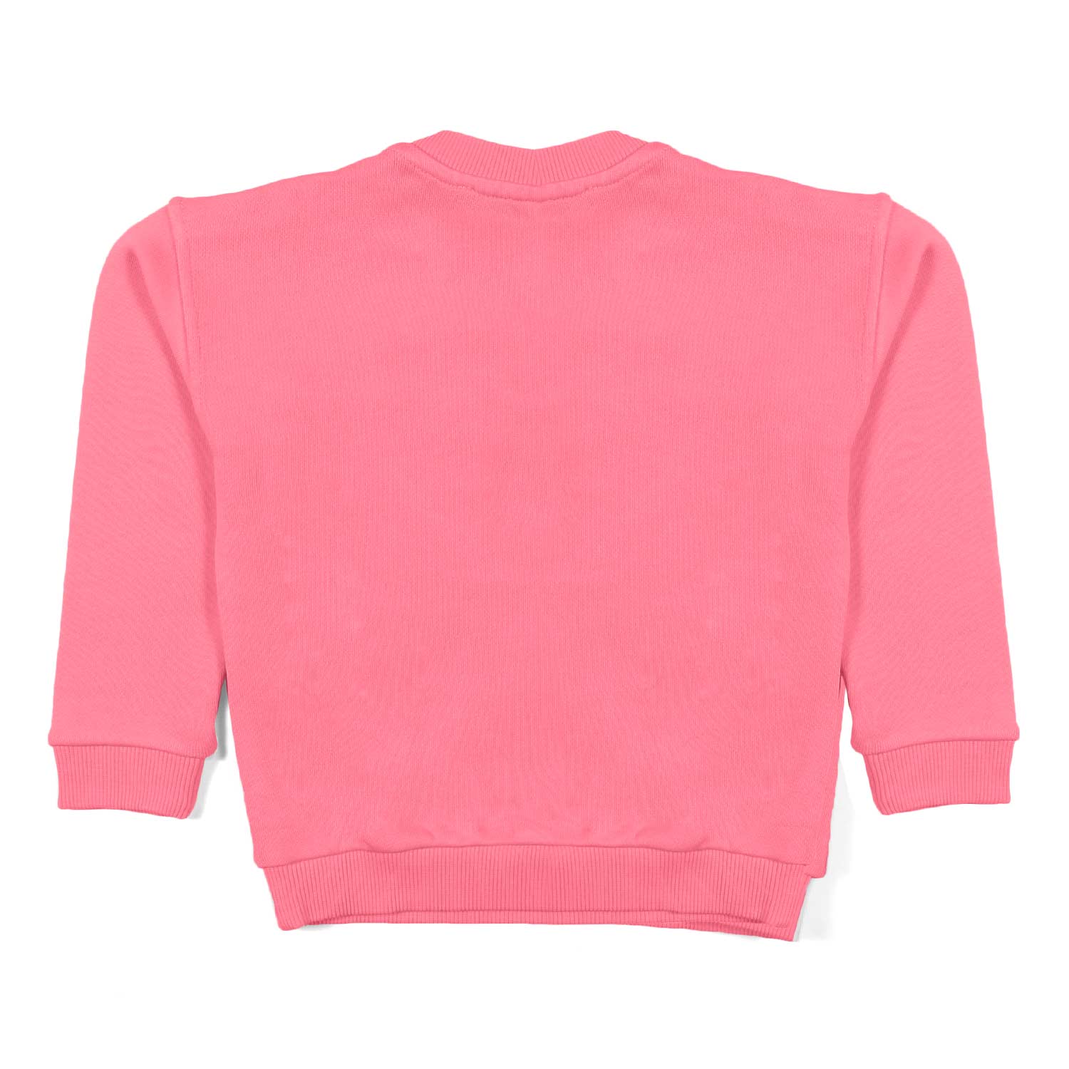 FELPA ROSA SALMONE CON LOGO RICAMATO BIMBA - annameglio.com abbigliamento moda