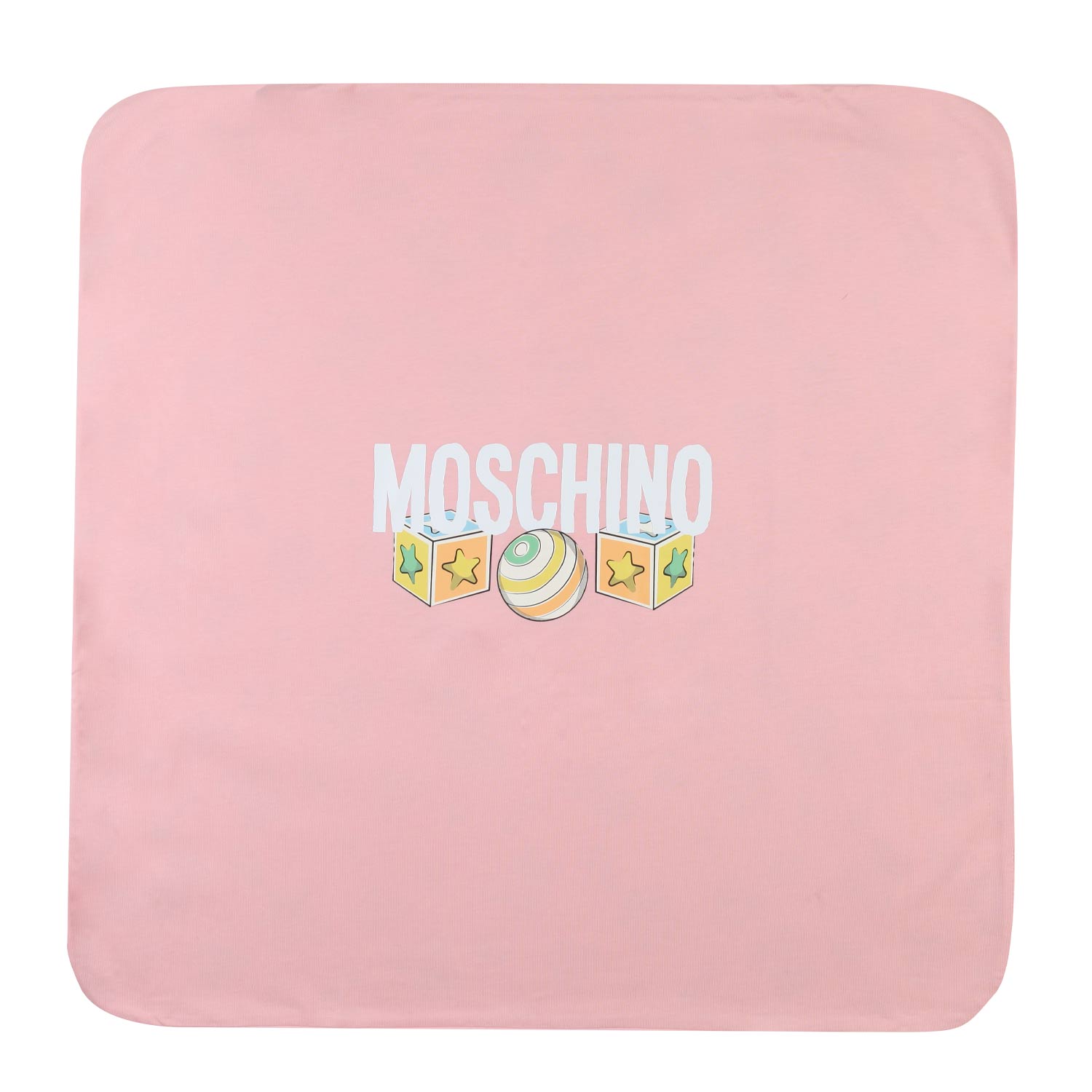 COPERTA ROSA CON MINI STAMPE TEDDY BEAR - annameglio.com abbigliamento moda