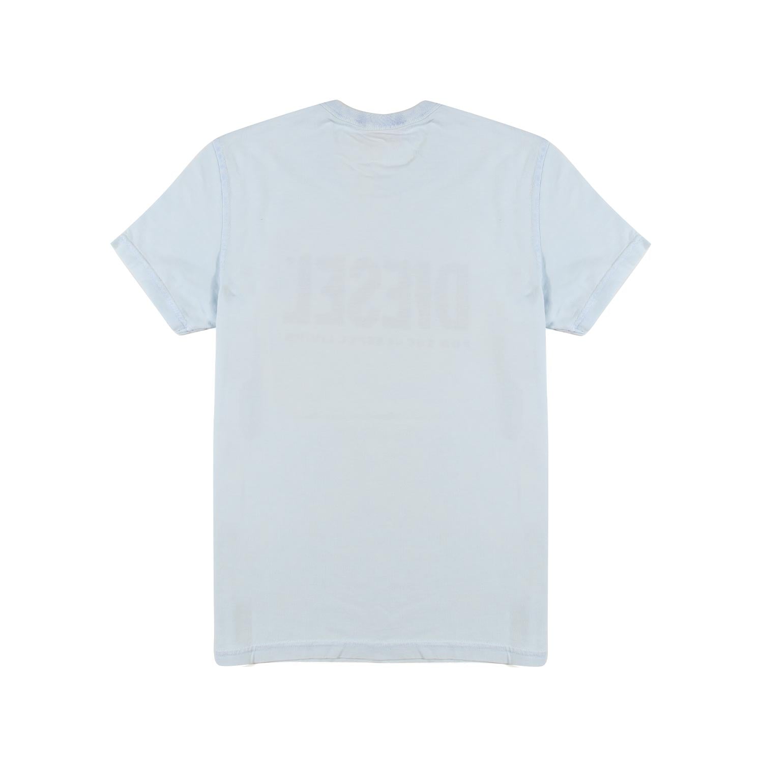 T-SHIRT CELESTE CON LOGO TIE-DYE - annameglio.com abbigliamento moda