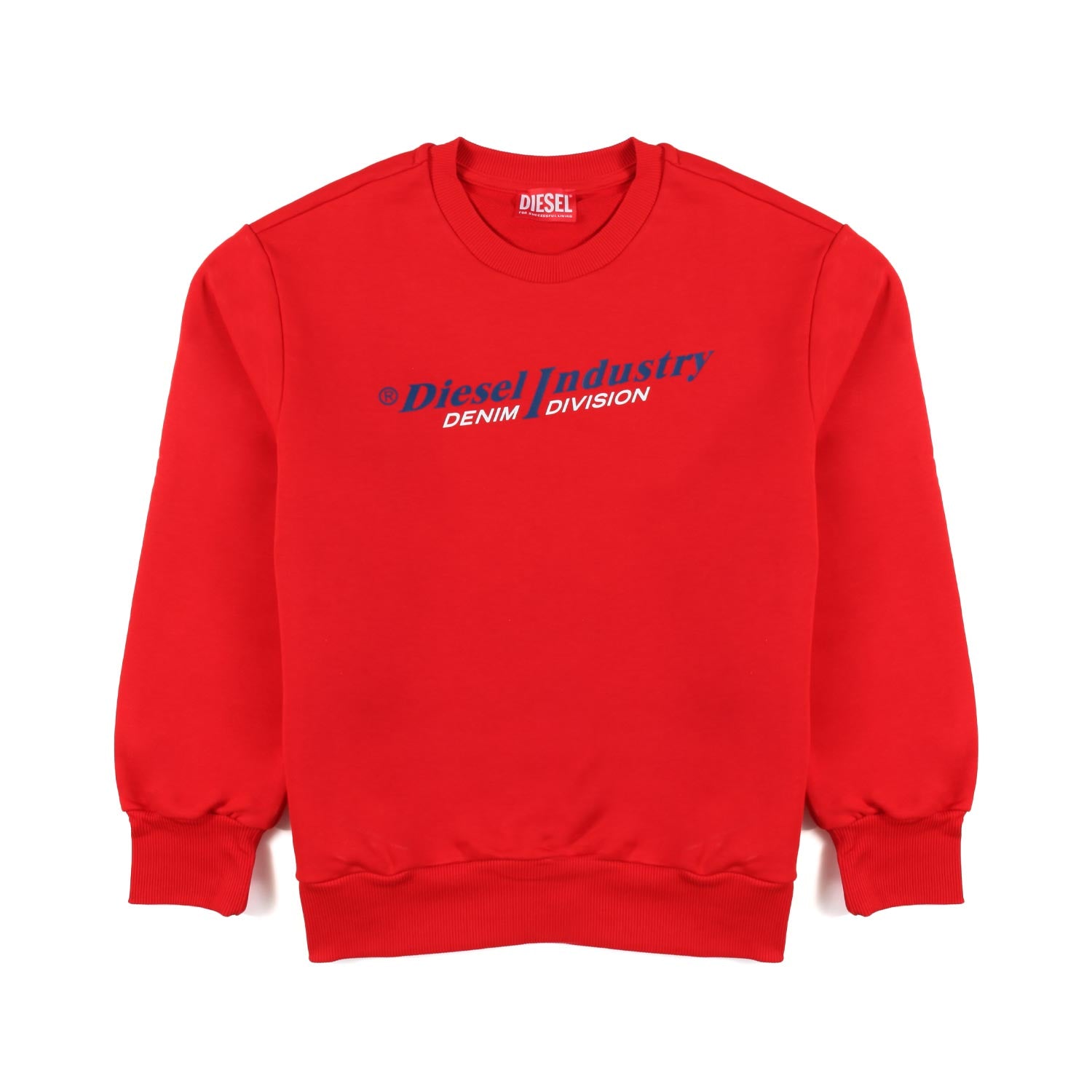 FELPA OVER ROSSA CON LOGO BICOLORE - annameglio.com abbigliamento moda