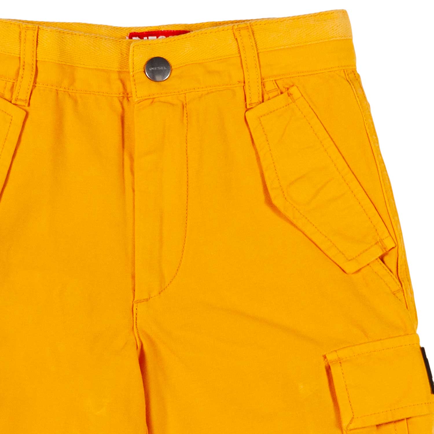 BERMUDA CARGO GIALLO OCRA BAMBINO E TEENAGER - annameglio.com abbigliamento moda