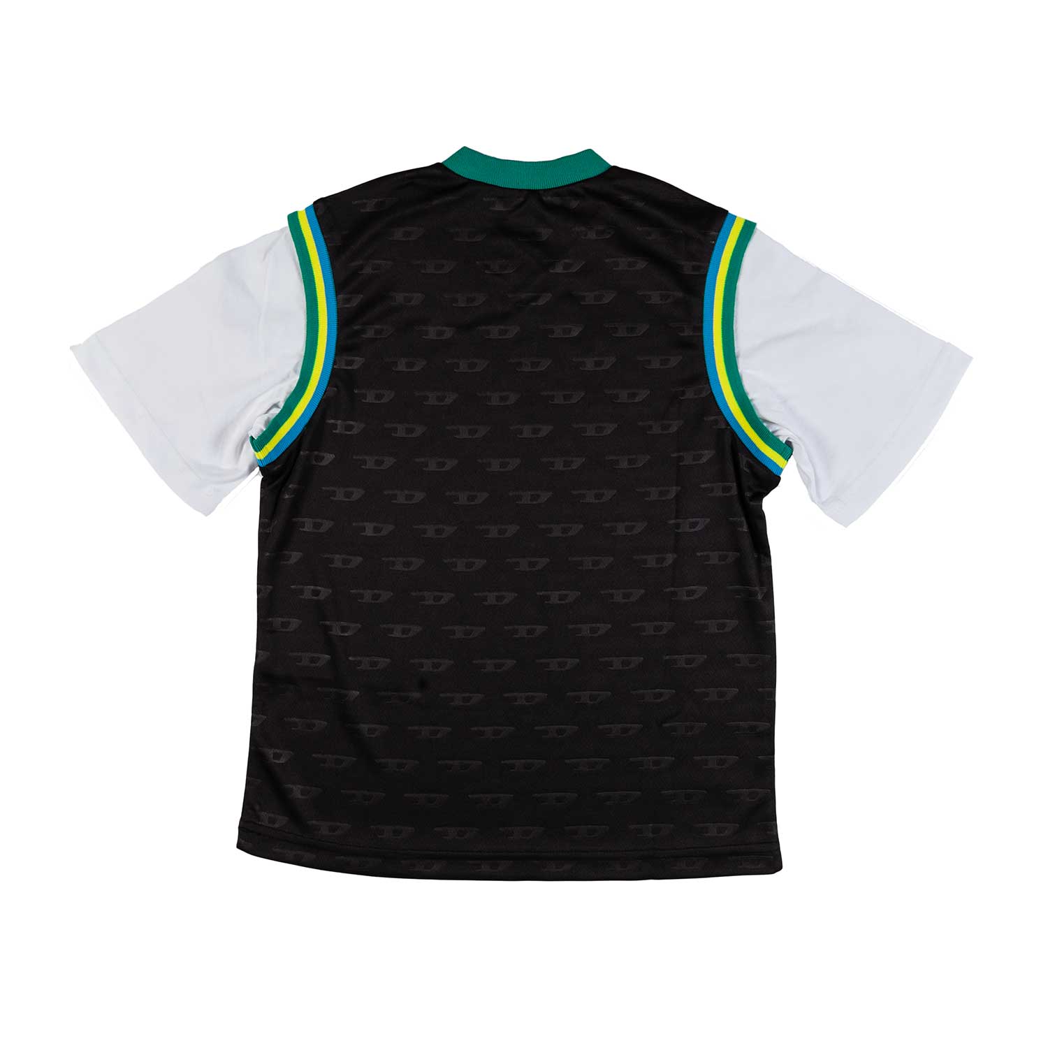 T-SHIRT 2 IN 1 NERA E BIANCA BAMBINO E TEENAGER - annameglio.com abbigliamento moda