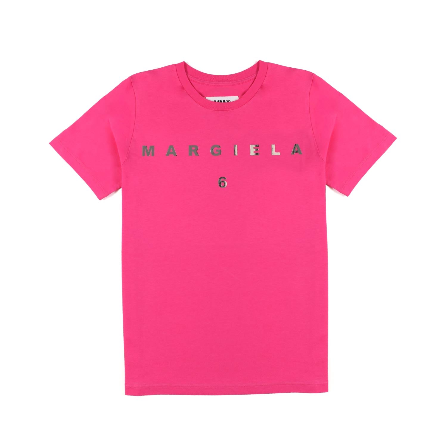 T-SHIRT FUCSIA CON LOGO CROMATO - annameglio.com abbigliamento moda