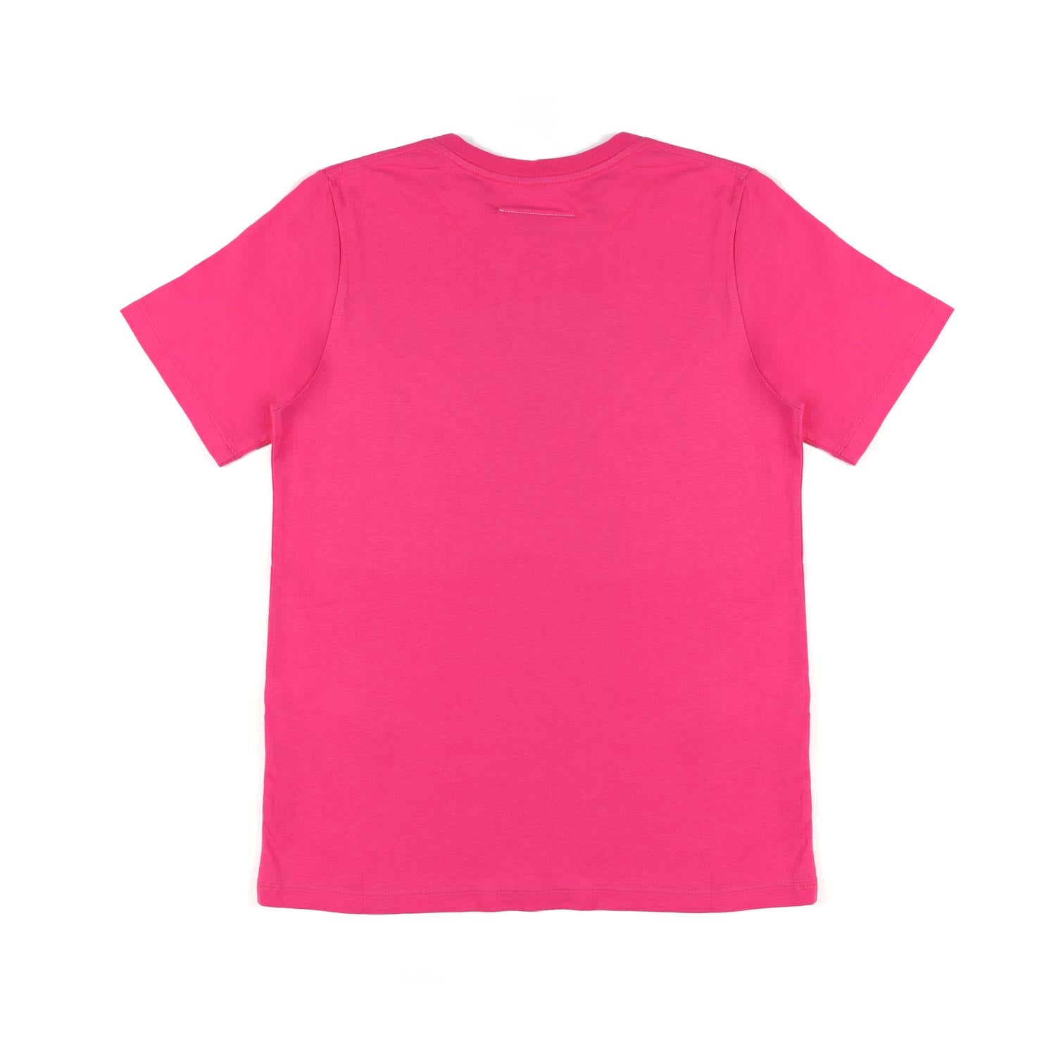 T-SHIRT FUCSIA CON LOGO CROMATO - annameglio.com abbigliamento moda