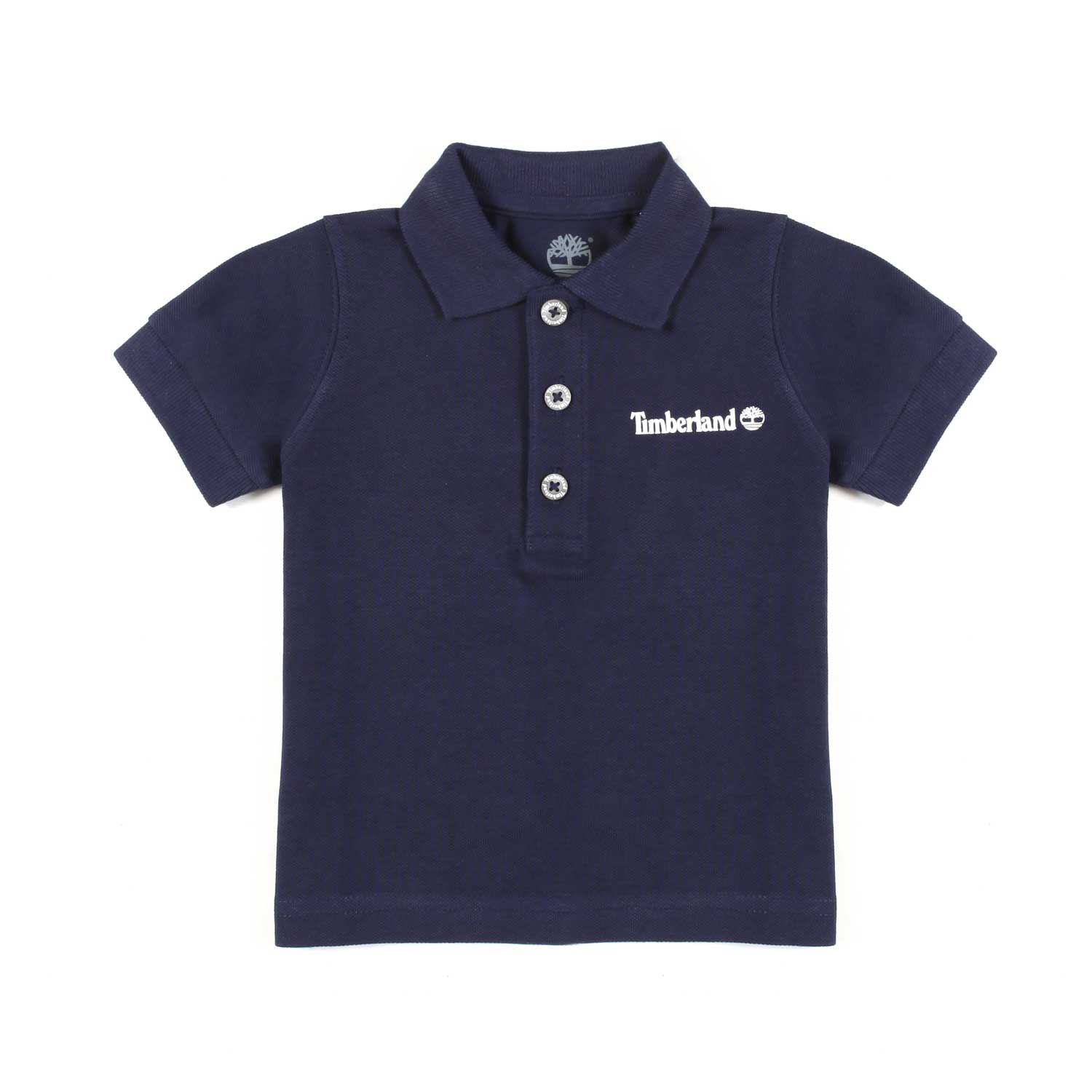 POLO BLU SCURO CON LOGO BIANCO BIMBO E NEONATO - annameglio.com abbigliamento moda