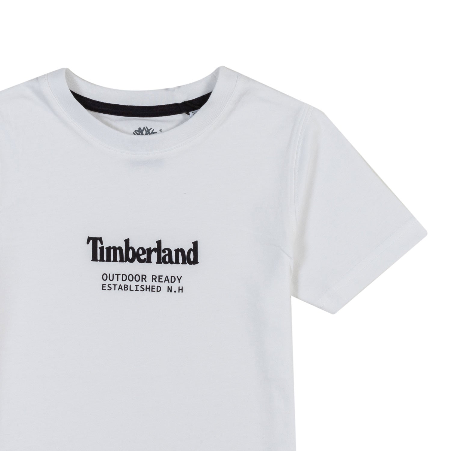 T-shirt Bianca stampa logo nero - annameglio.com abbigliamento moda