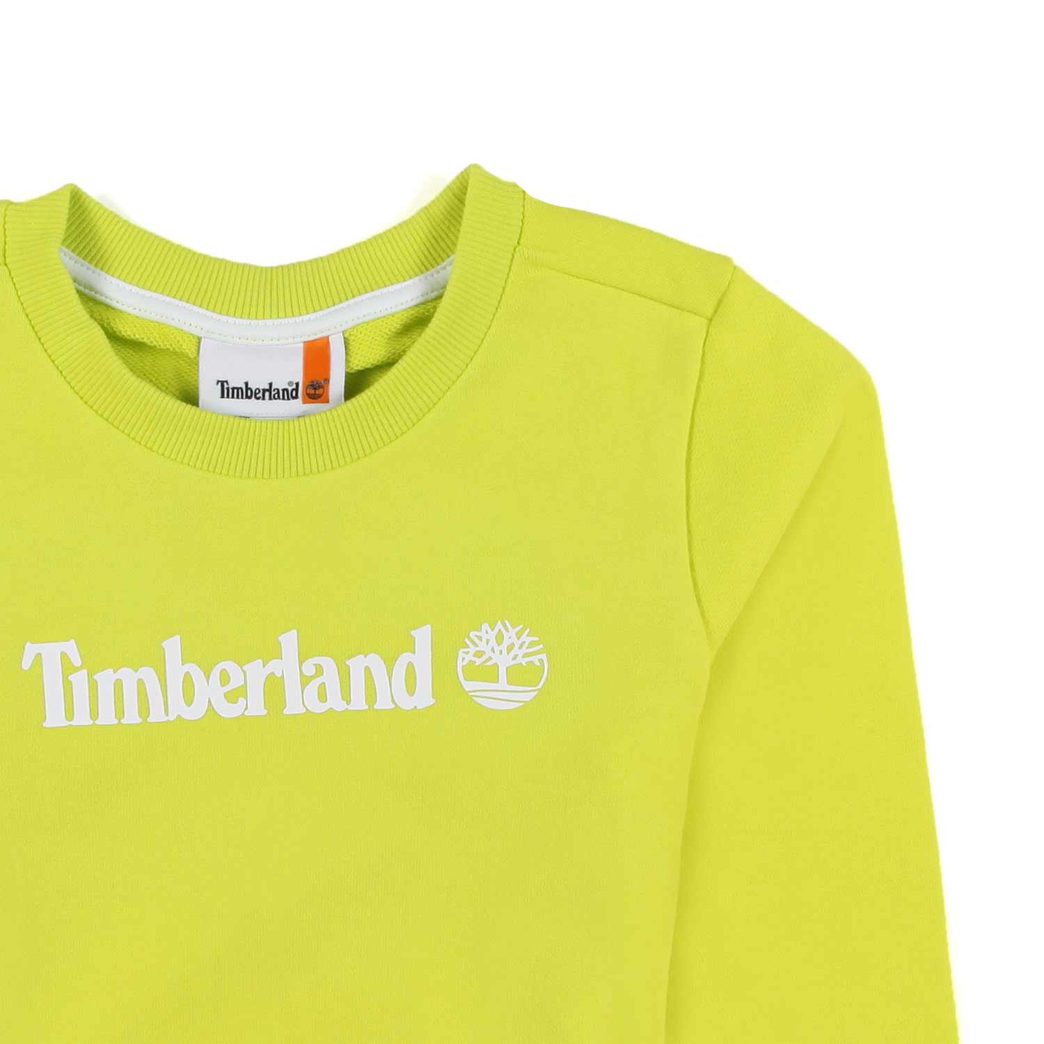 FELPA GIALLO CITRINE CON LOGO BIANCO - annameglio.com abbigliamento moda