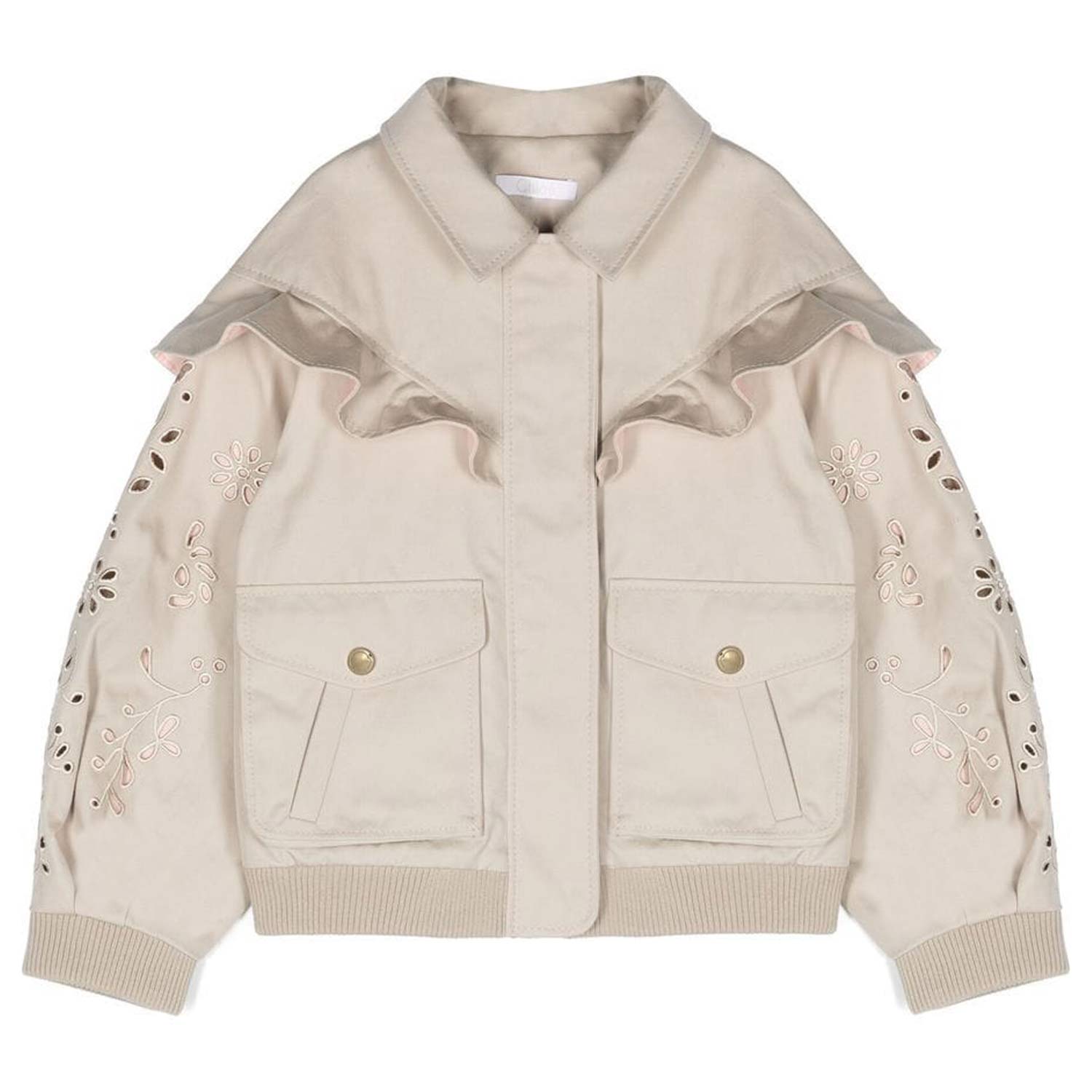 GIACCA IMPERMEABILE BEIGE BAMBINA E TEENAGER - annameglio.com abbigliamento moda