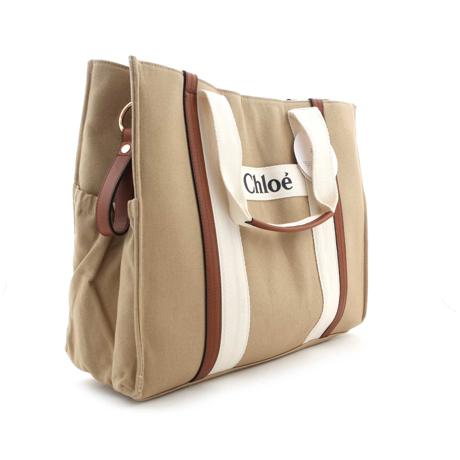 BORSA MAMMA NOCCIOLA, MARRONE E PANNA - annameglio.com abbigliamento moda