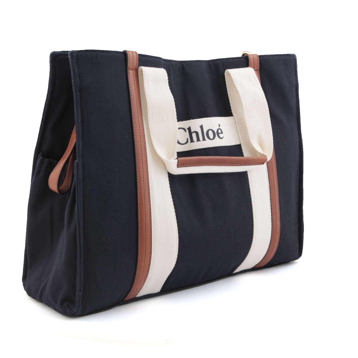BORSA MAMMA BLU NAVY, MARRONE E PANNA - annameglio.com abbigliamento moda