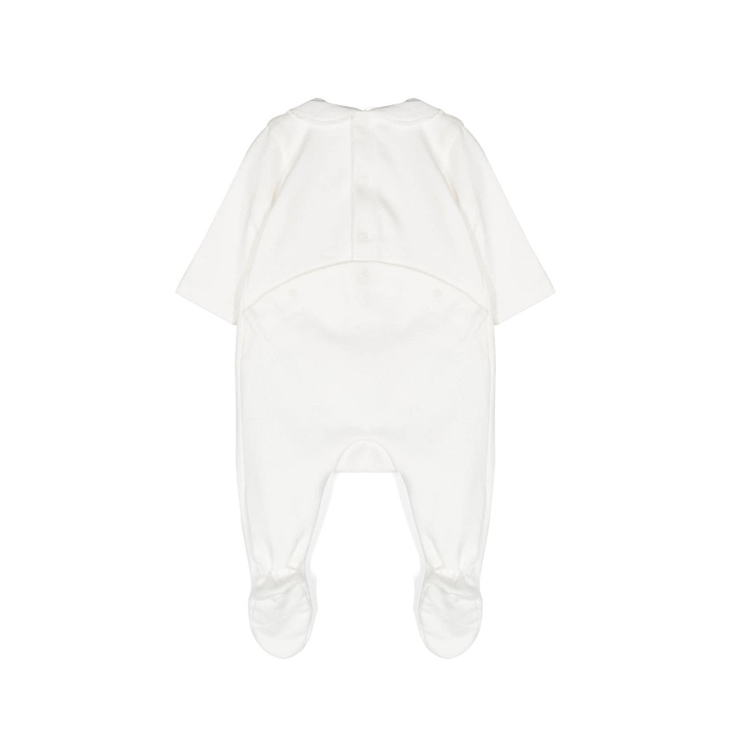 TUTINA BIANCA CON RICAMI NEONATA - annameglio.com abbigliamento moda