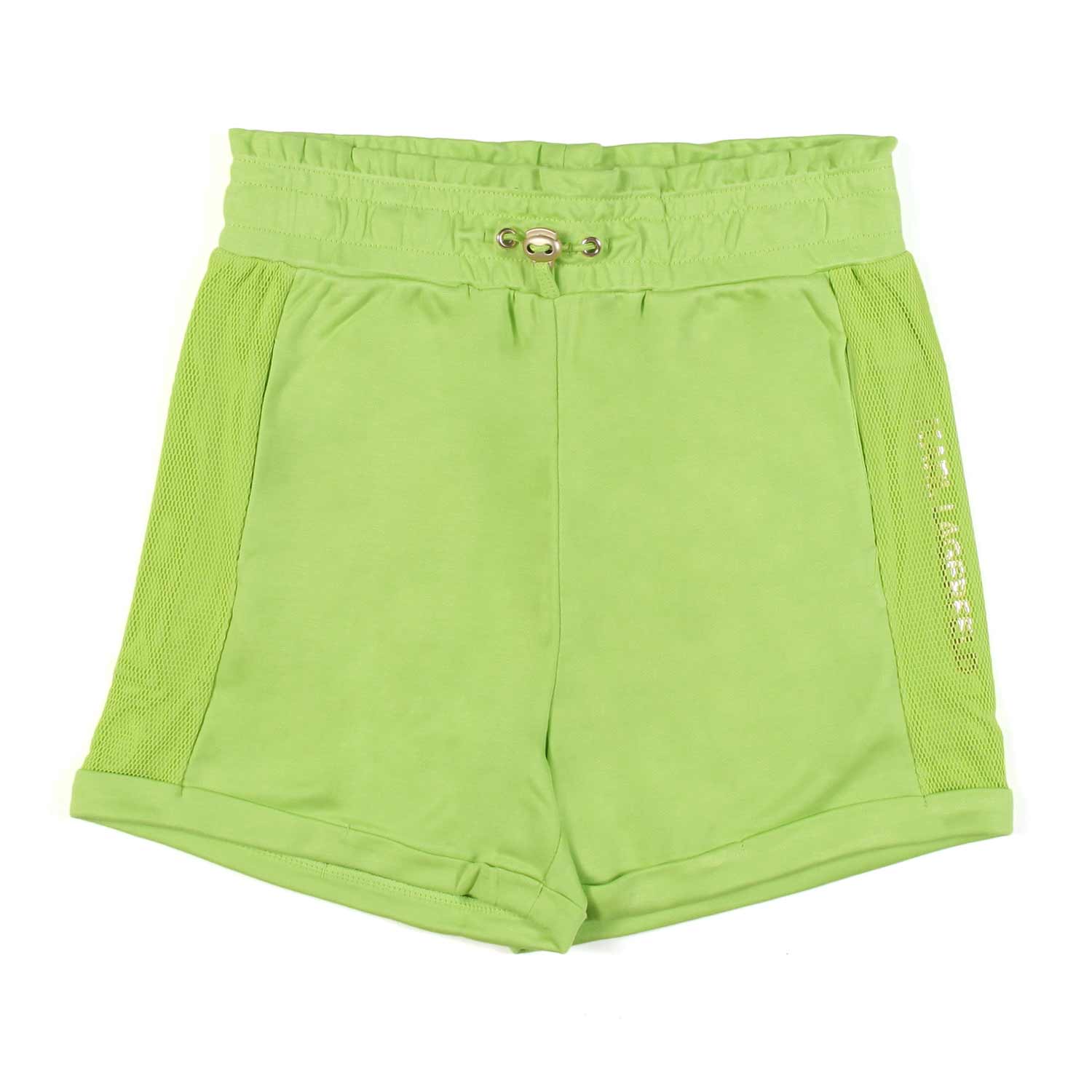 SHORTS MODAL VERDE ACIDO BAMBINA E TEENAGER - annameglio.com abbigliamento moda