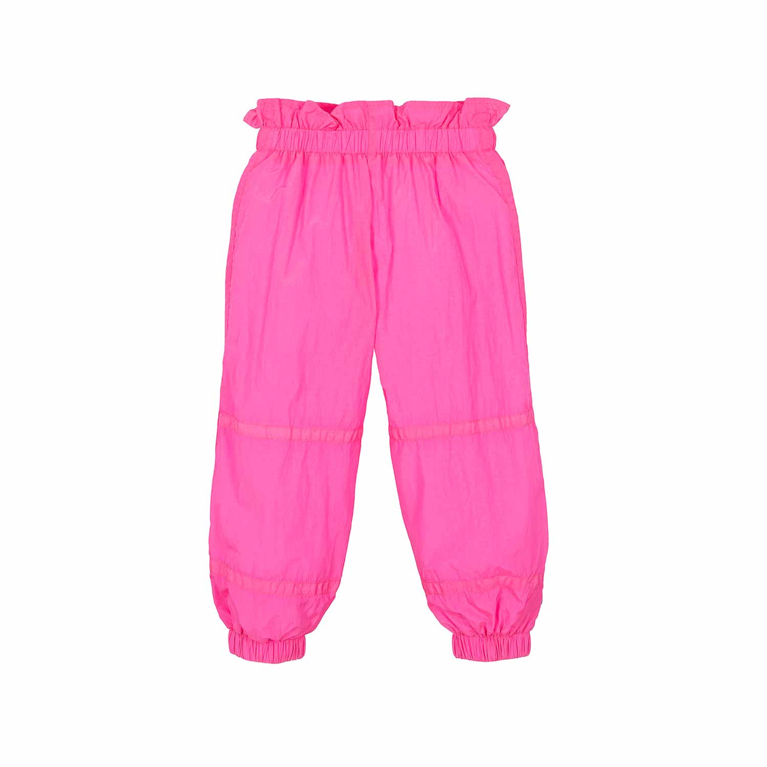PANTALONE JOGGER FUCSIA E ORO BAMBINA E TEENAGER - annameglio.com abbigliamento moda