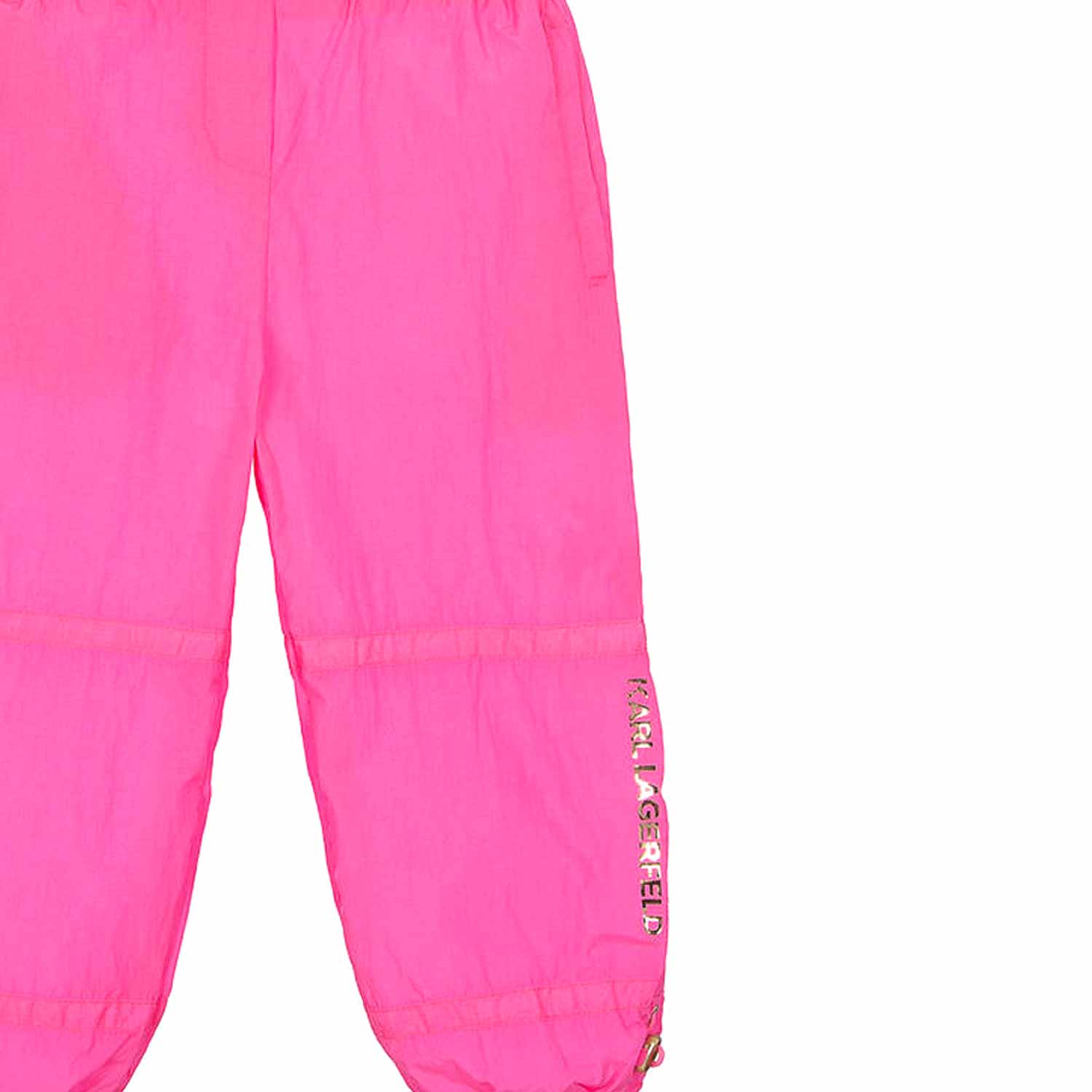 PANTALONE JOGGER FUCSIA E ORO BAMBINA E TEENAGER - annameglio.com abbigliamento moda