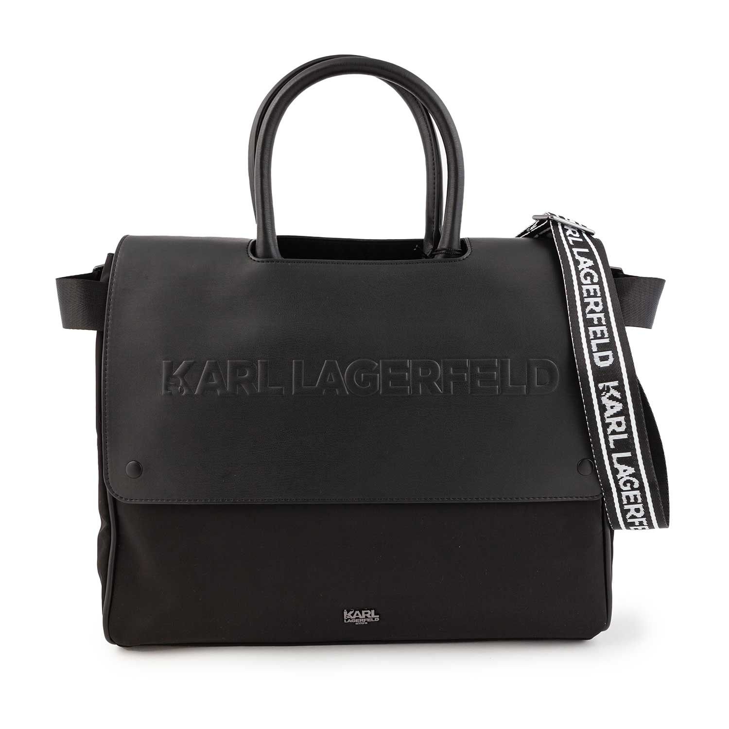 BORSA FASCIATOIO IKON NERA - annameglio.com abbigliamento moda