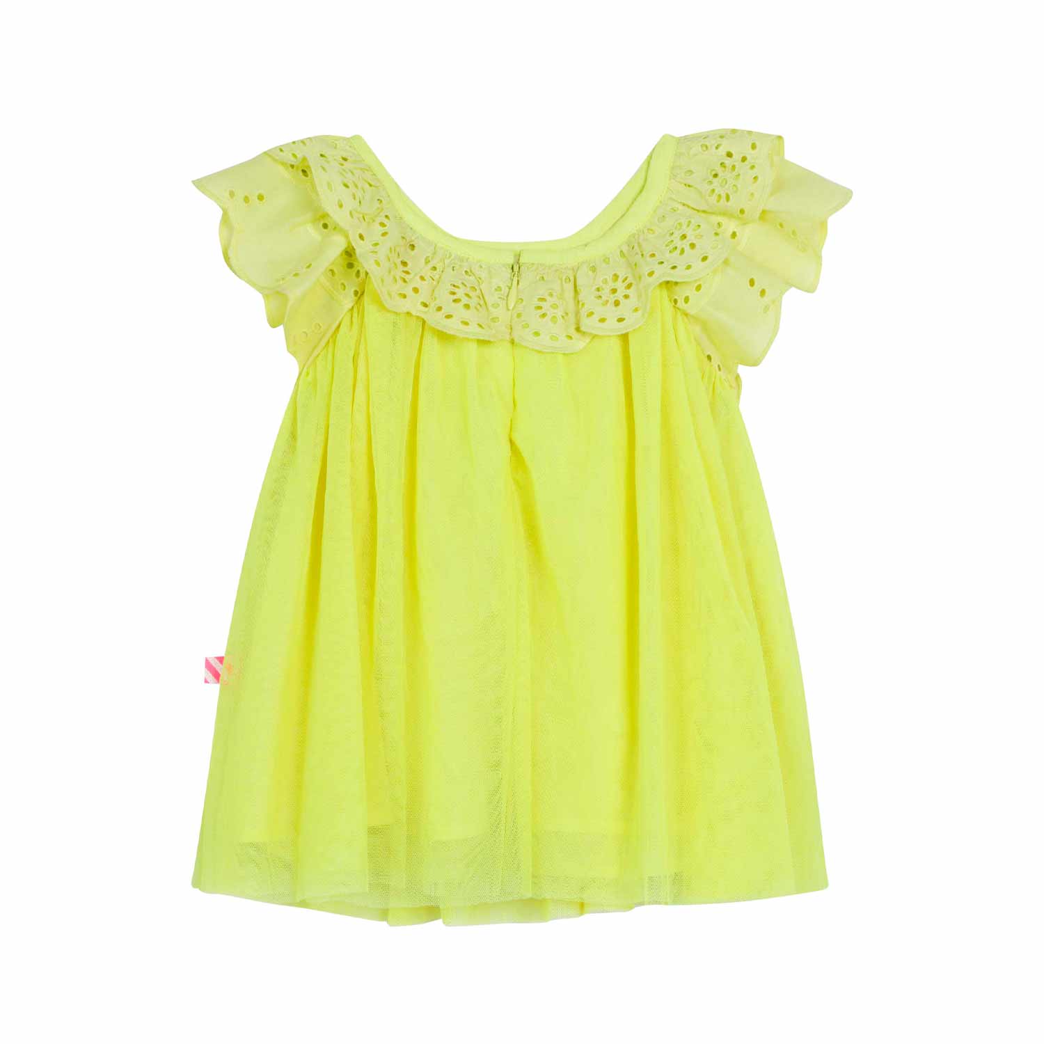 ABITO GIALLO FLUO SANGALLO BIMBA E NEONATA - annameglio.com abbigliamento moda