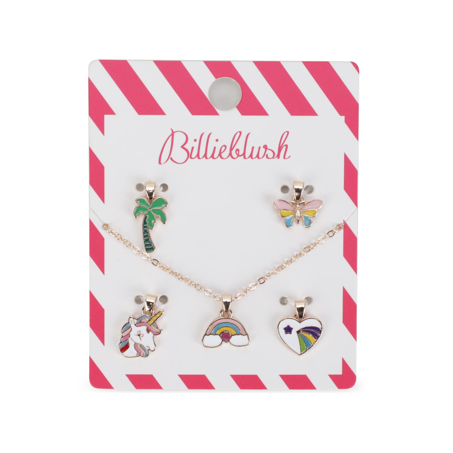 SET COLLANINA CON CINQUE PENDENTI MULTICOLOR - annameglio.com abbigliamento moda