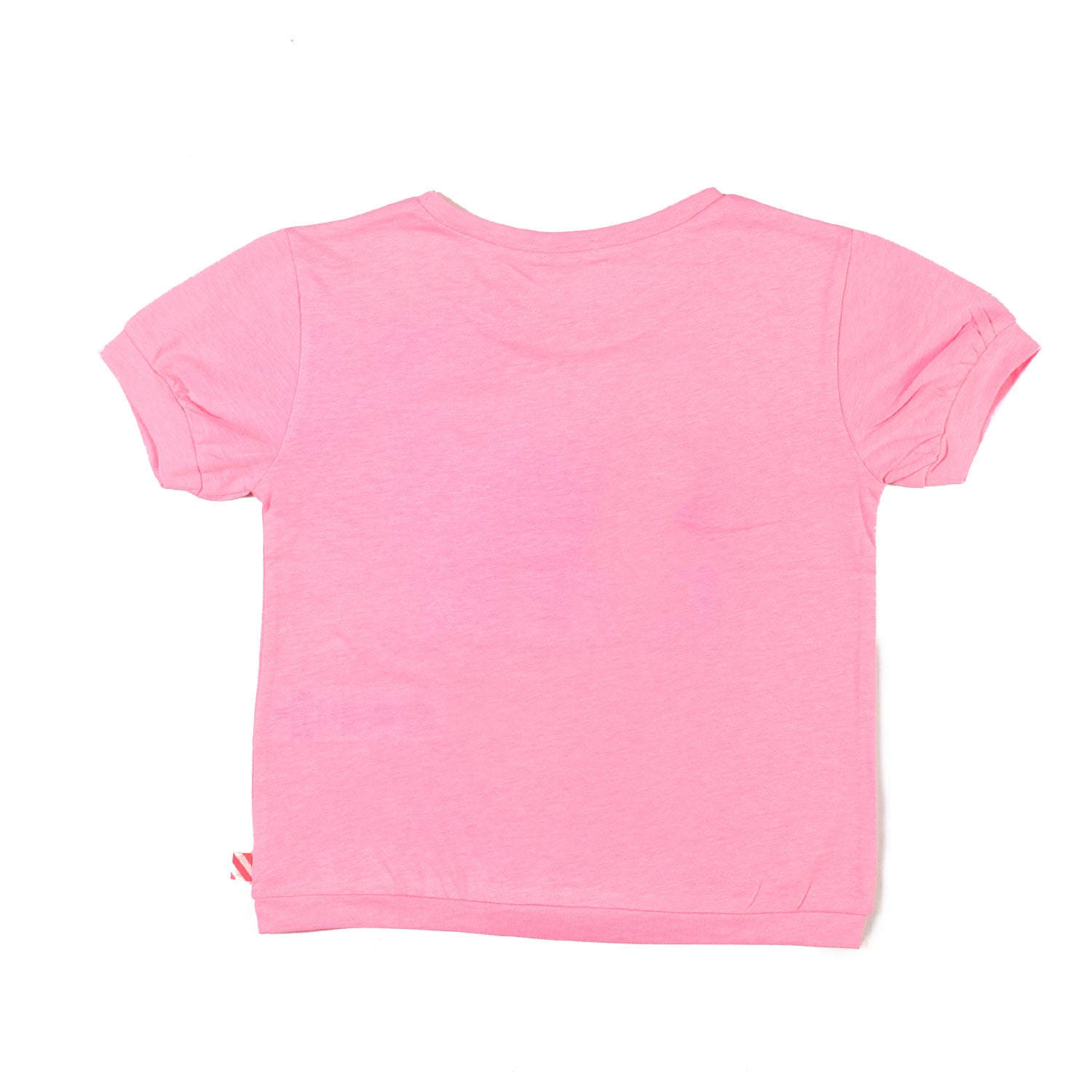 T-SHIRT ROSA FLUO CON PAILLETTES BAMBINA - annameglio.com abbigliamento moda