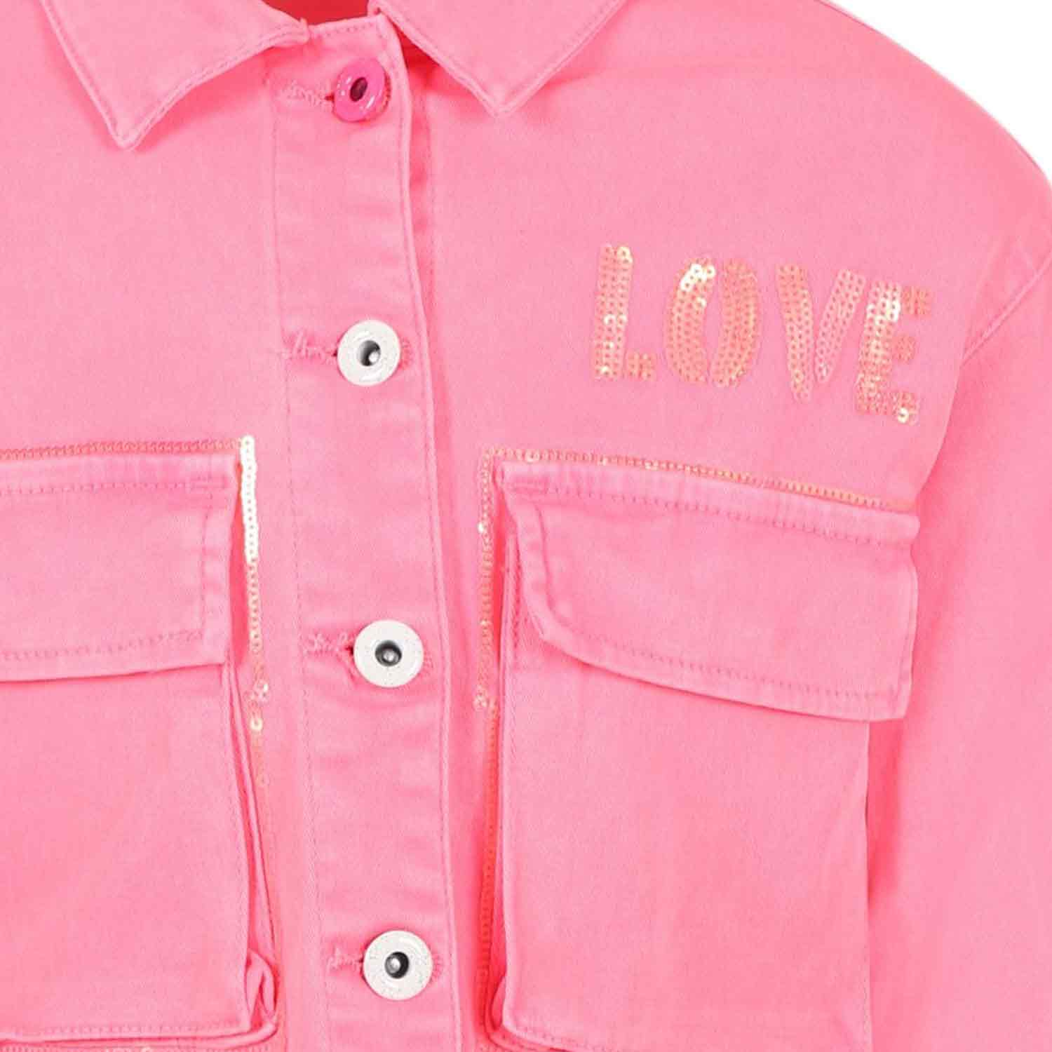 Giacca rosa dettagli paillettes - annameglio.com abbigliamento moda