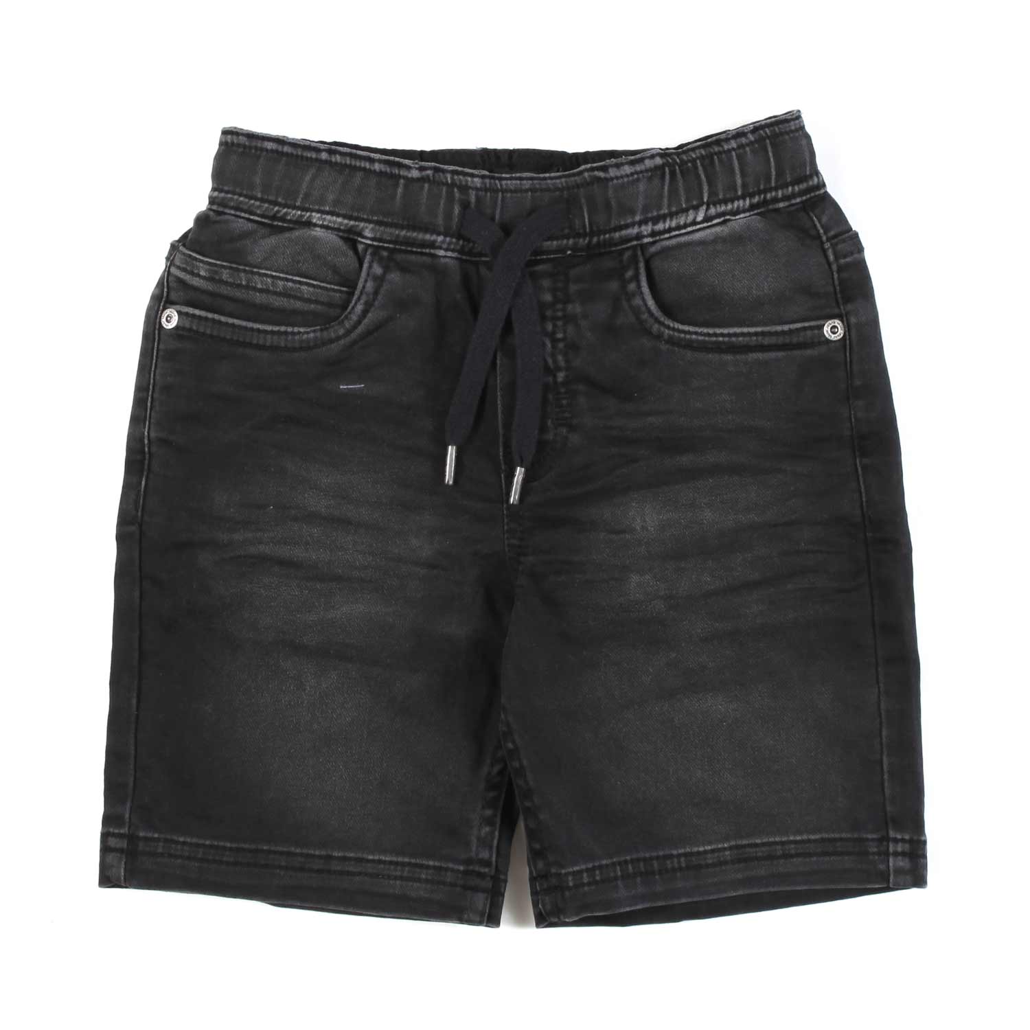 BERMUDA JEANS ALI NERO BAMBINO E TEENAGER - annameglio.com abbigliamento moda