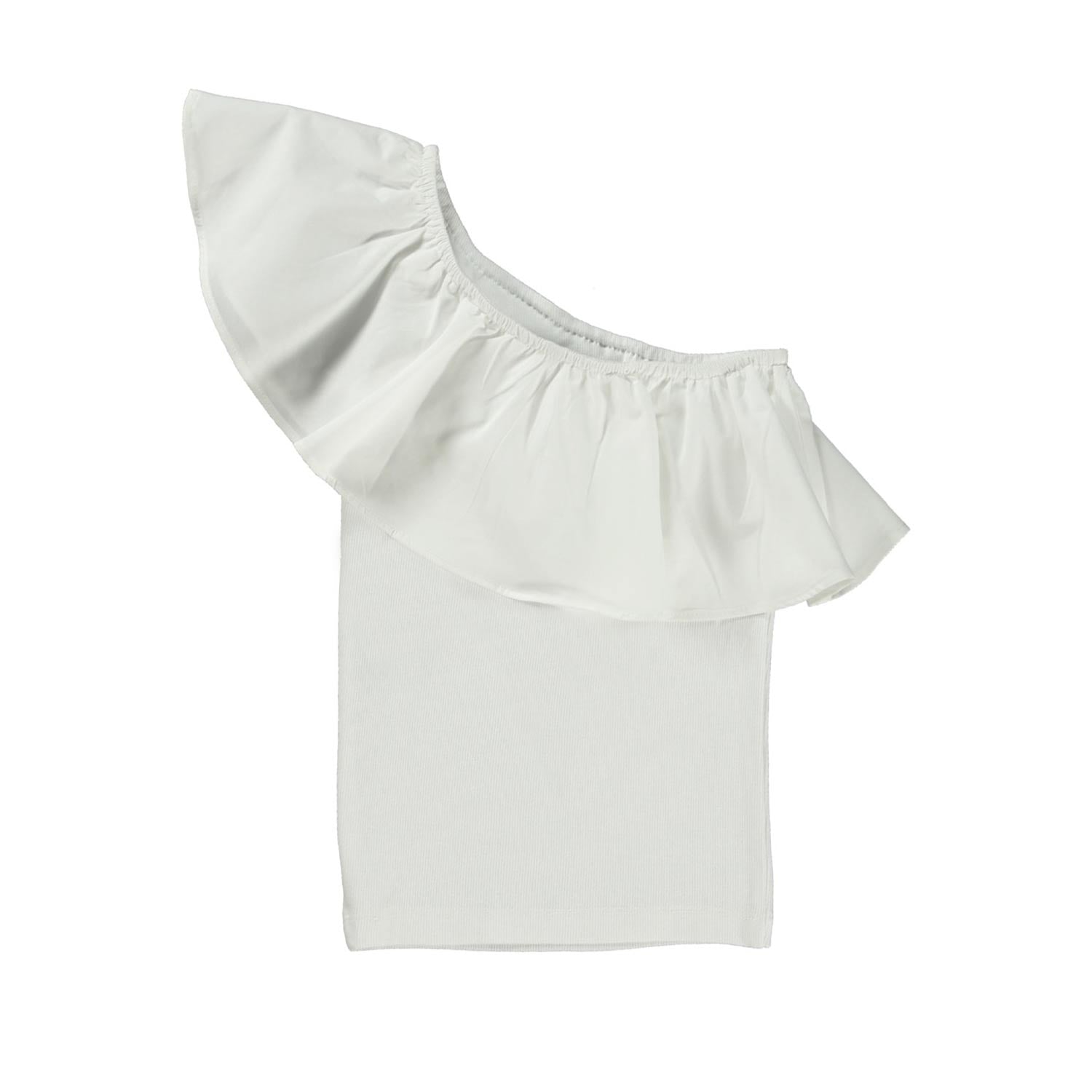 TOP REBECCA BIANCO BAMBINA E TEENAGER - annameglio.com abbigliamento moda