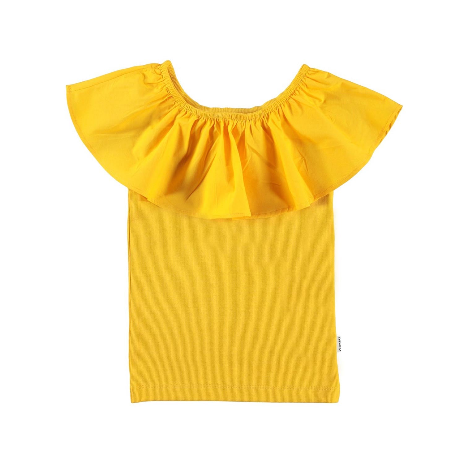 TOP RECA GIALLO PAPAYA BAMBINA E TEENAGER - annameglio.com abbigliamento moda