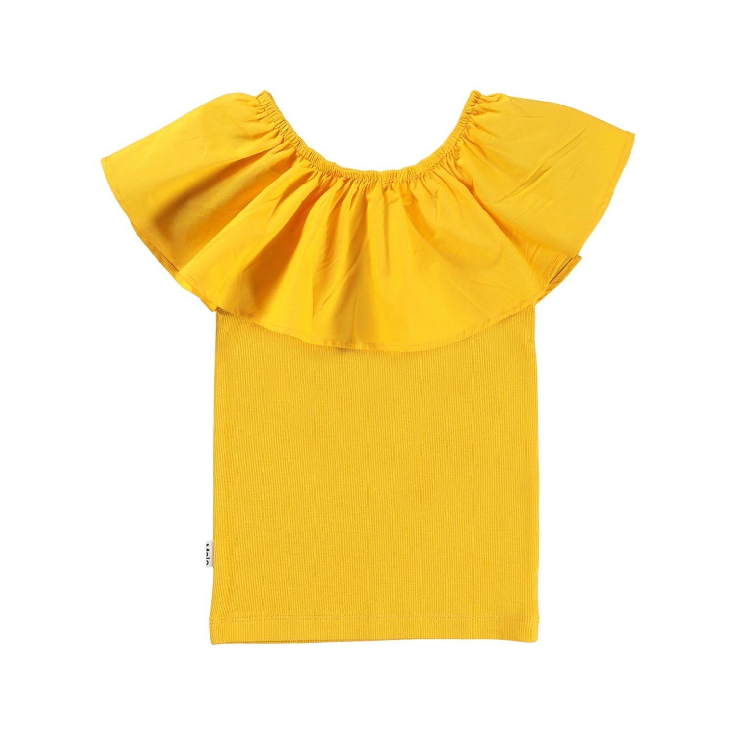 TOP RECA GIALLO PAPAYA BAMBINA E TEENAGER - annameglio.com abbigliamento moda