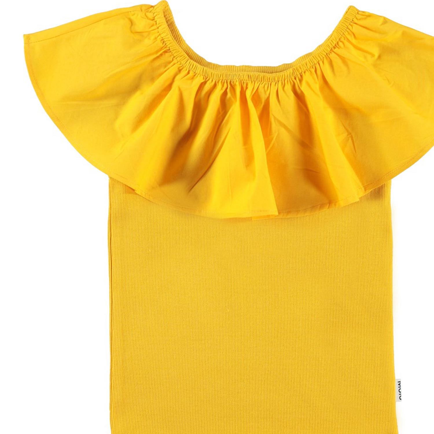 TOP RECA GIALLO PAPAYA BAMBINA E TEENAGER - annameglio.com abbigliamento moda