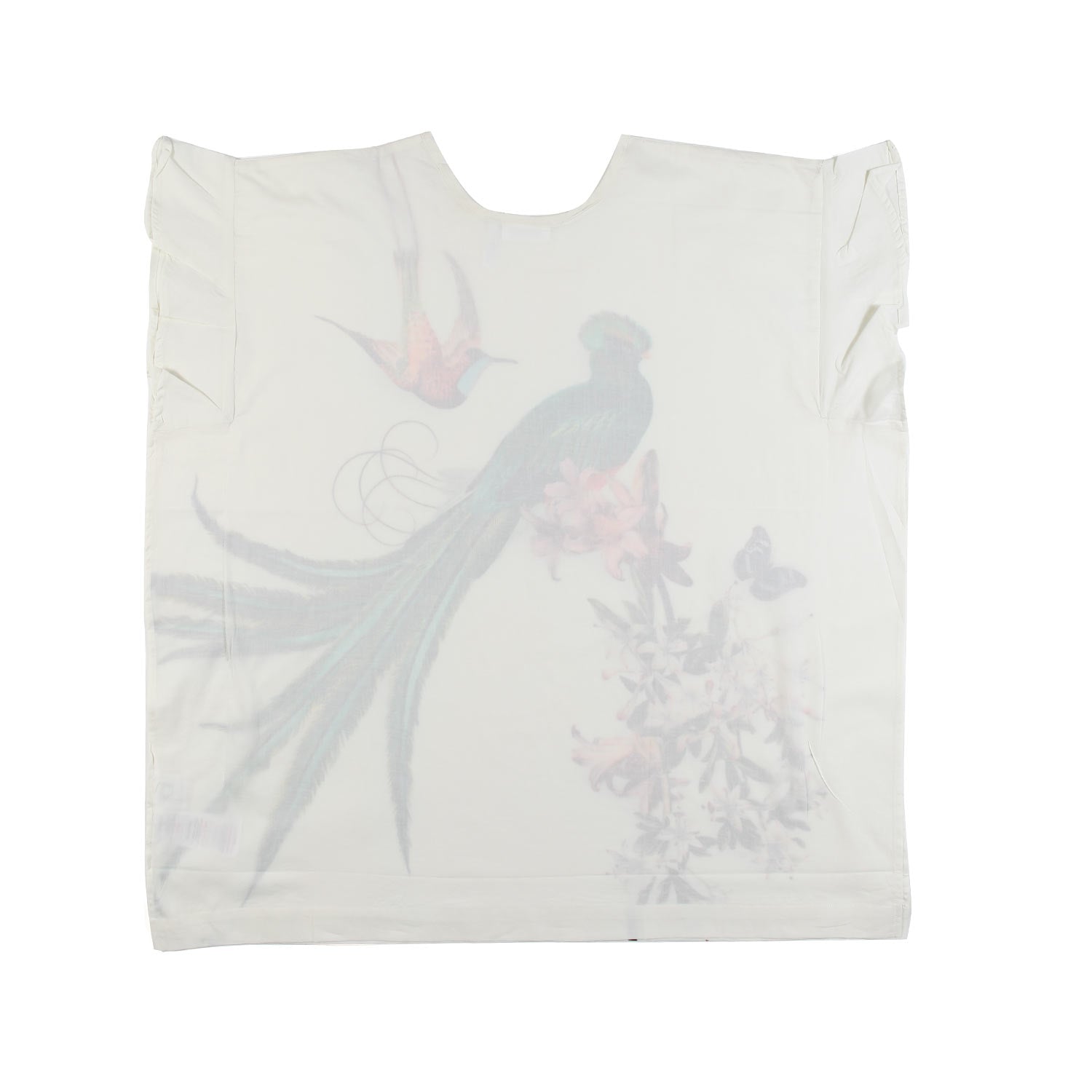 TUNICA COPRICOSTUME CREMA E MULTICOLOR BAMBINA - annameglio.com abbigliamento moda