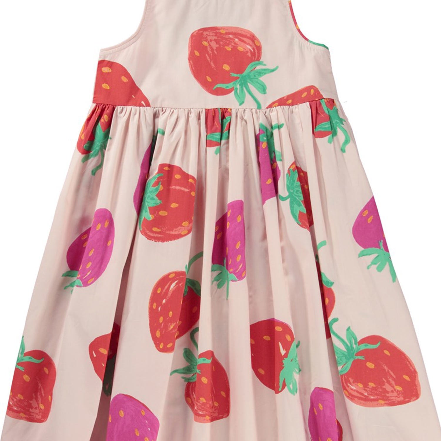 VESTITO CLOVER STRAWBERRIES ROSA PALLIDO BAMBINA - annameglio.com abbigliamento moda