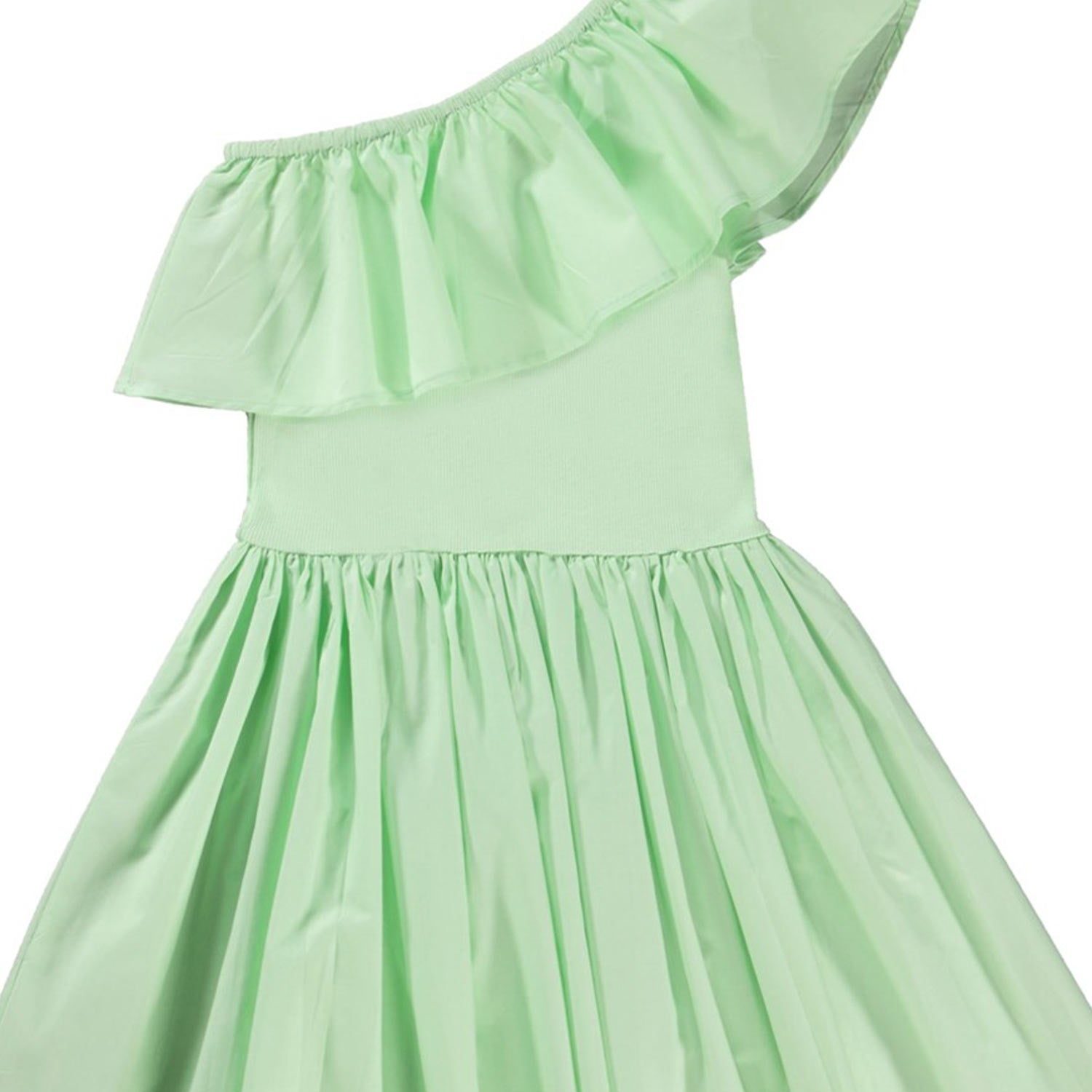 VESTITO CHLOEY VERDE MENTA BAMBINA - annameglio.com abbigliamento moda