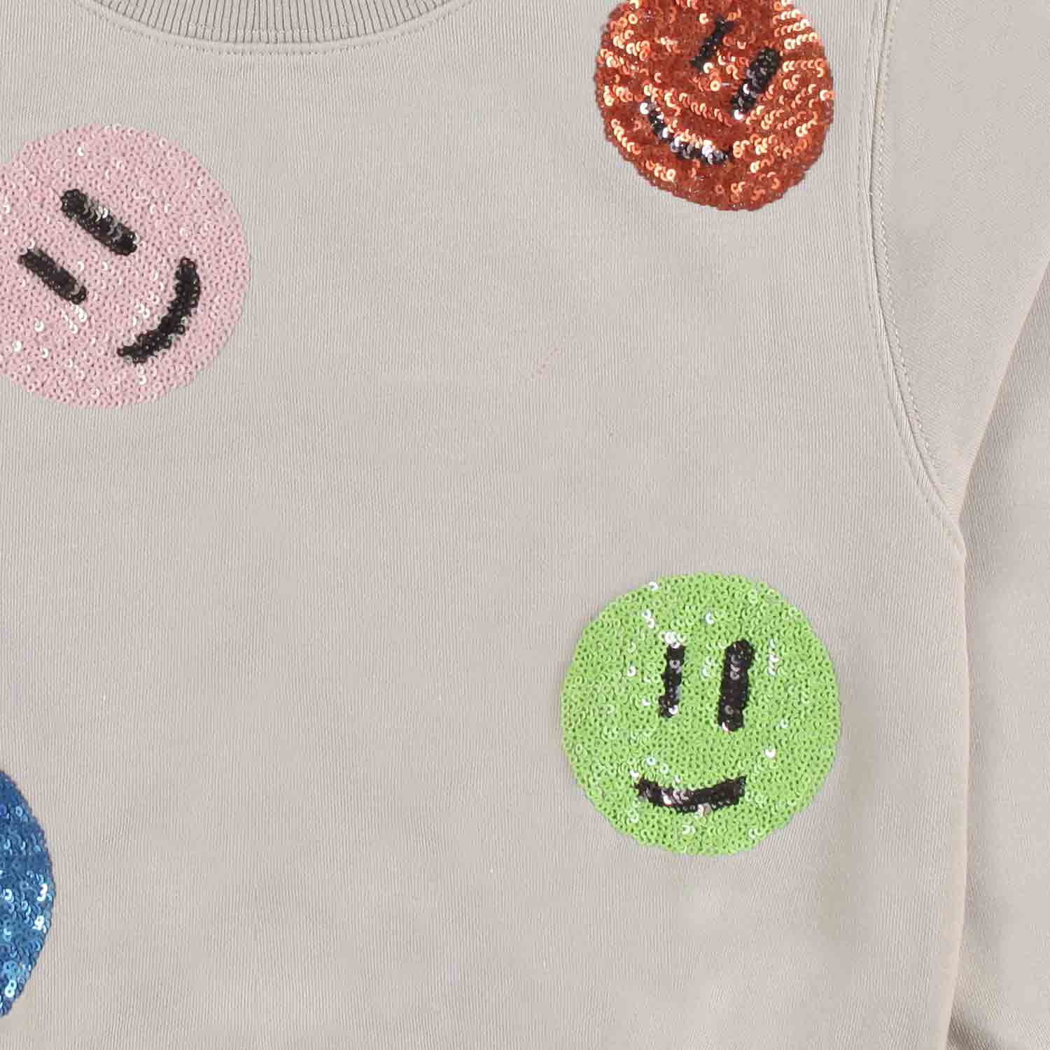 FELPA MARGE SABBIA E MULTICOLOR BAMBINA - annameglio.com abbigliamento moda