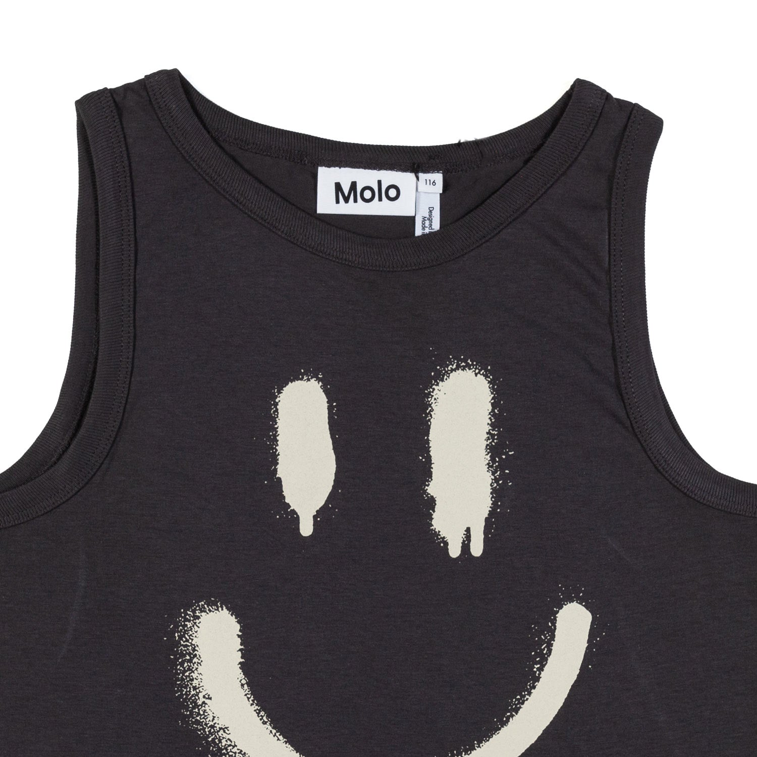 CANOTTA UNISEX RAVE ANTRACITE - annameglio.com abbigliamento moda