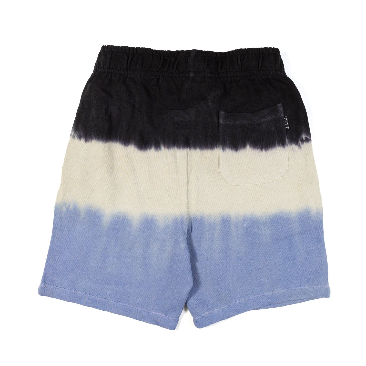 SHORTS UNISEX ADIAN DYE ANTRACITE E VIOLA - annameglio.com abbigliamento moda